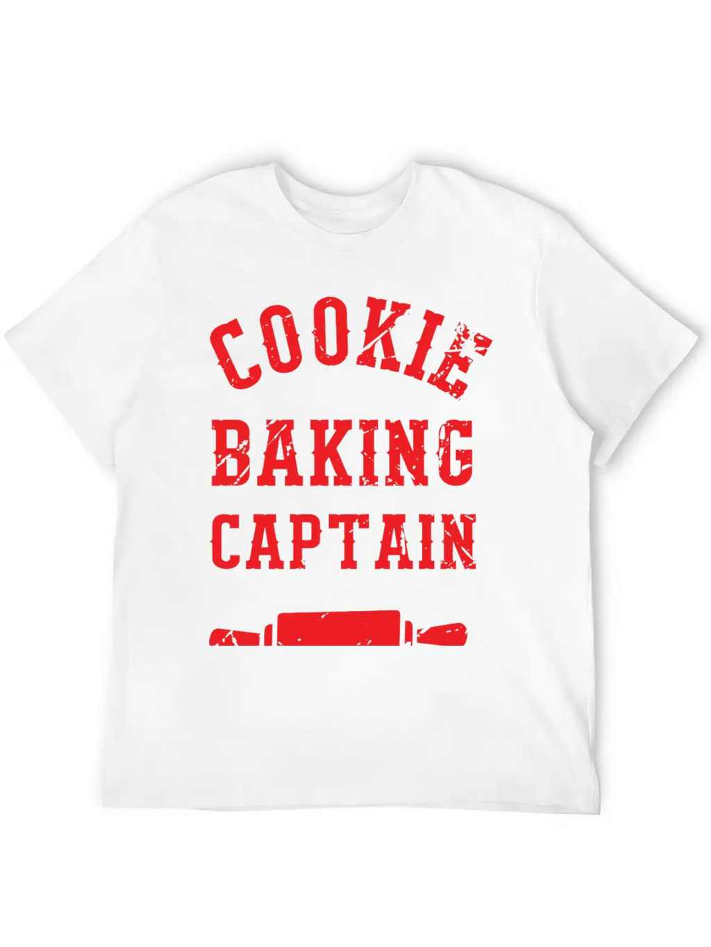 Cookie Baking Captain Essential Cotton Tee For Daily Outfits – Unisex Style