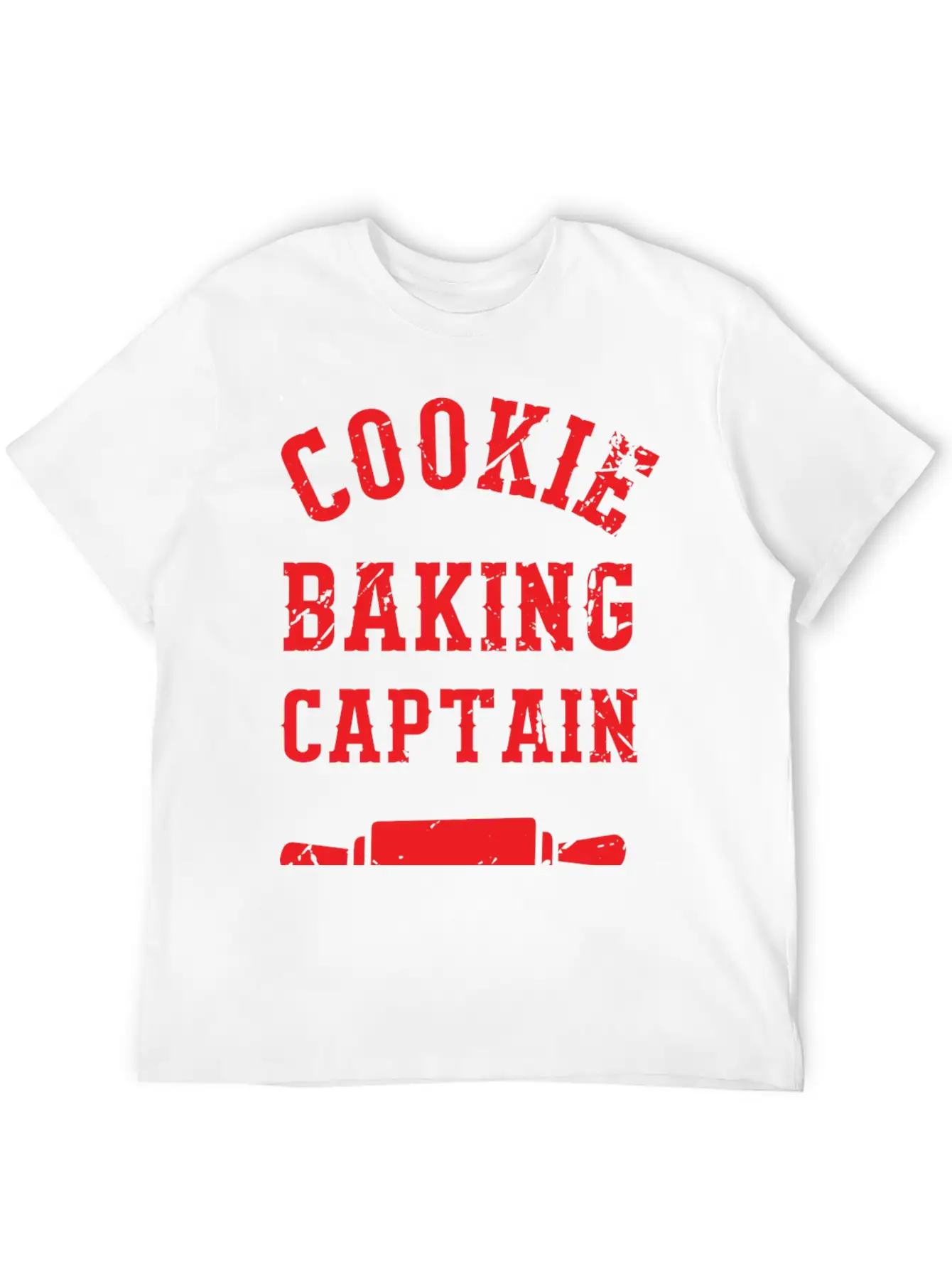 Cookie Baking Captain Essential Cotton Tee For Daily Outfits – Unisex Style
