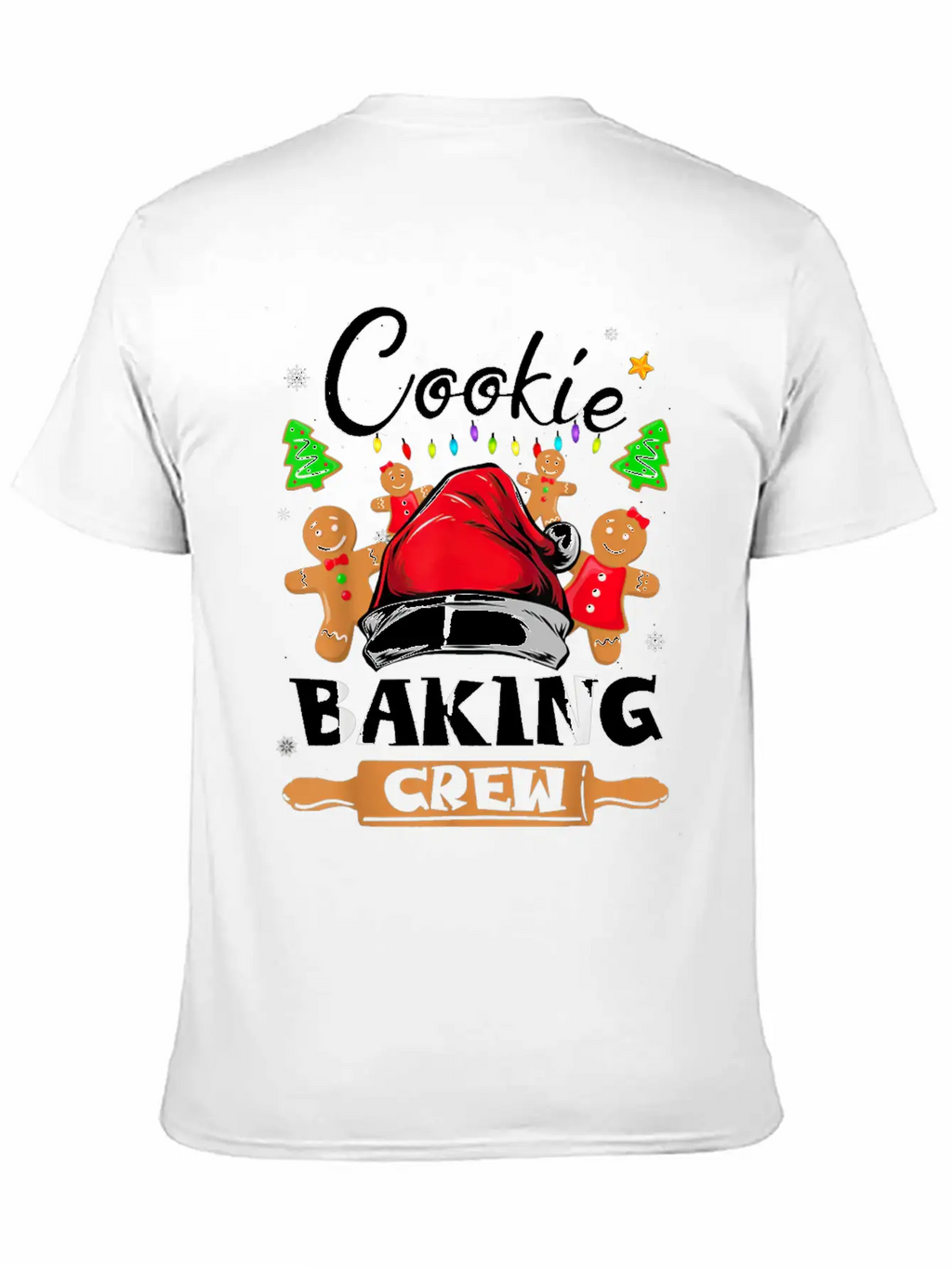 Cookie Baking Crew Essential Cotton Tee For Daily Outfits – Unisex Style