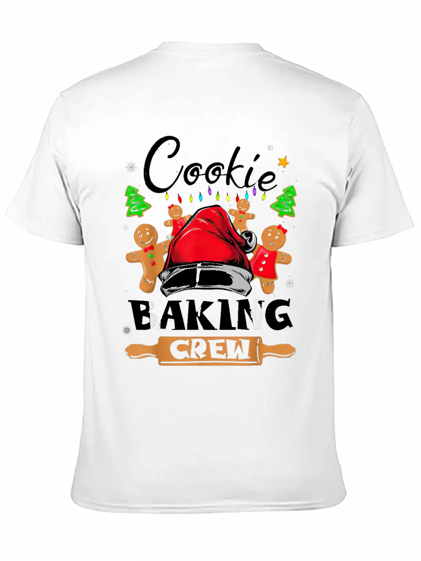 Cookie Baking Crew Essential Cotton Tee For Daily Outfits – Unisex Style