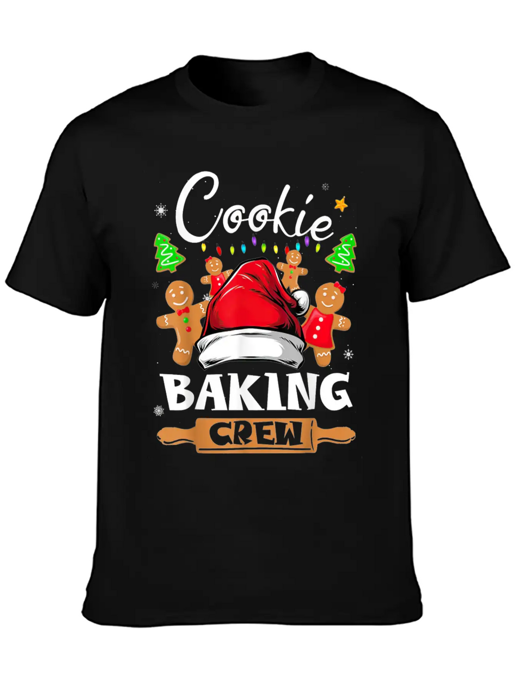 Cookie Baking Crew Essential Cotton Tee For Daily Outfits – Unisex Style