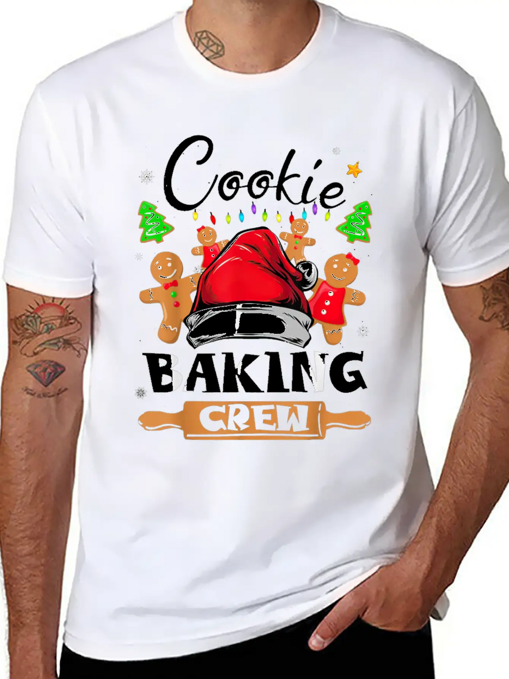 Cookie Baking Crew Essential Cotton Tee For Daily Outfits – Unisex Style