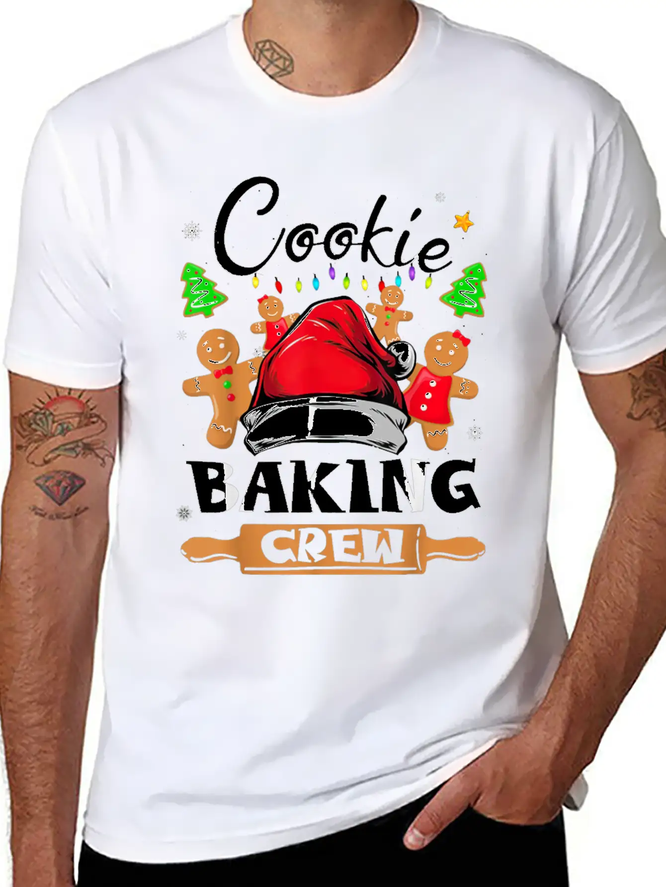 Cookie Baking Crew Essential Cotton Tee For Daily Outfits – Unisex Style