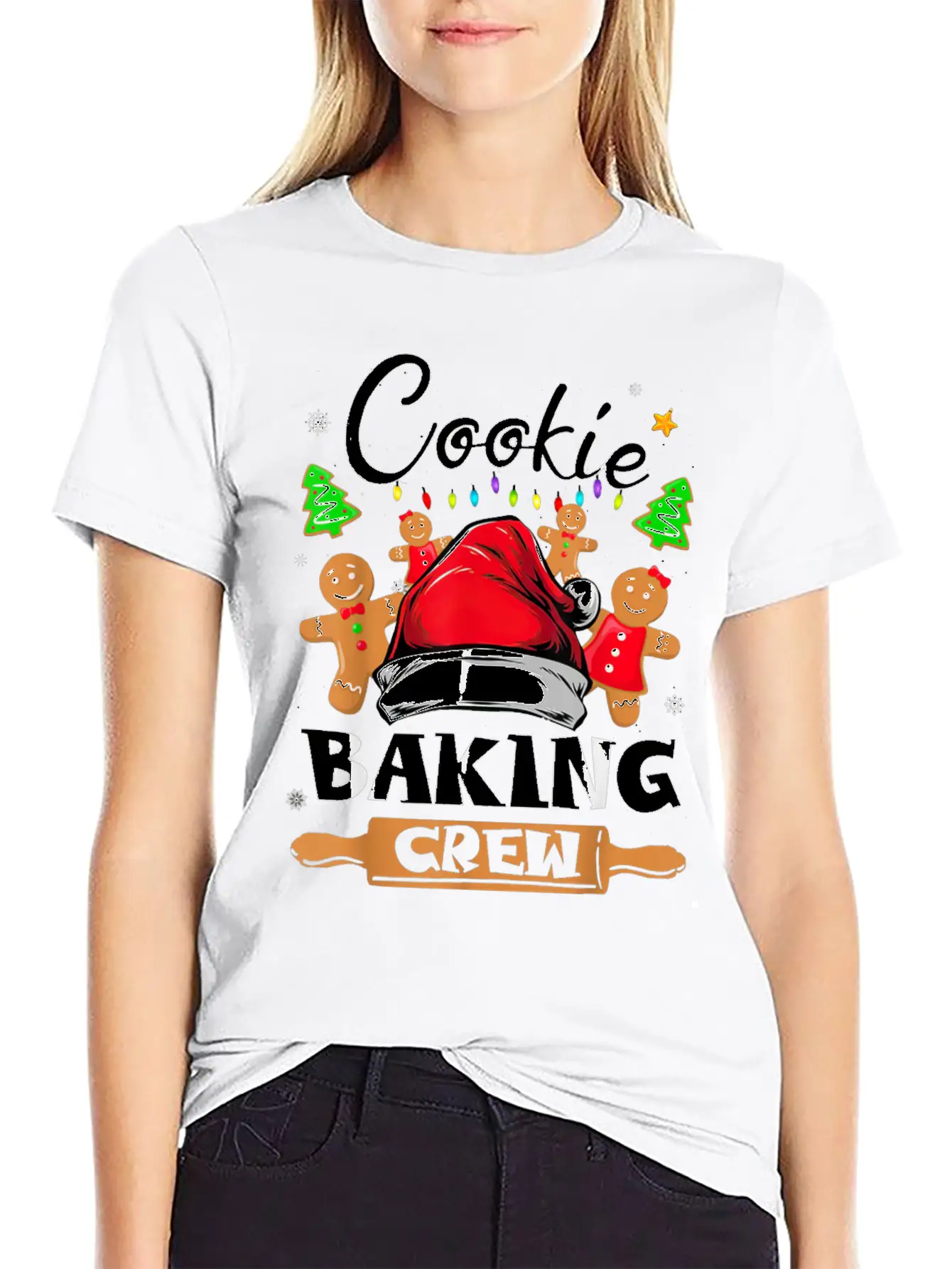 Cookie Baking Crew Essential Cotton Tee For Daily Outfits – Unisex Style