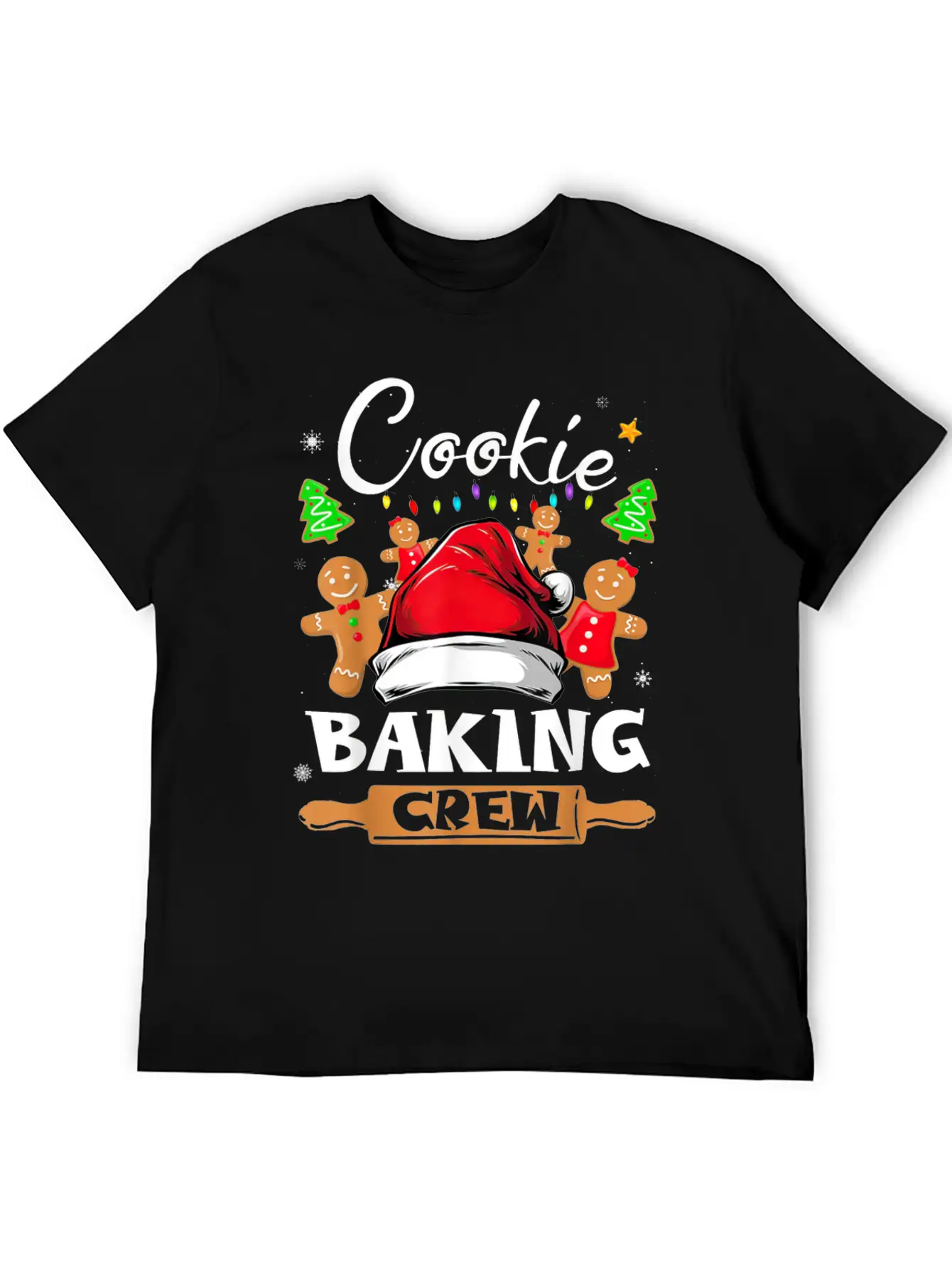 Cookie Baking Crew Essential Cotton Tee For Daily Outfits – Unisex Style