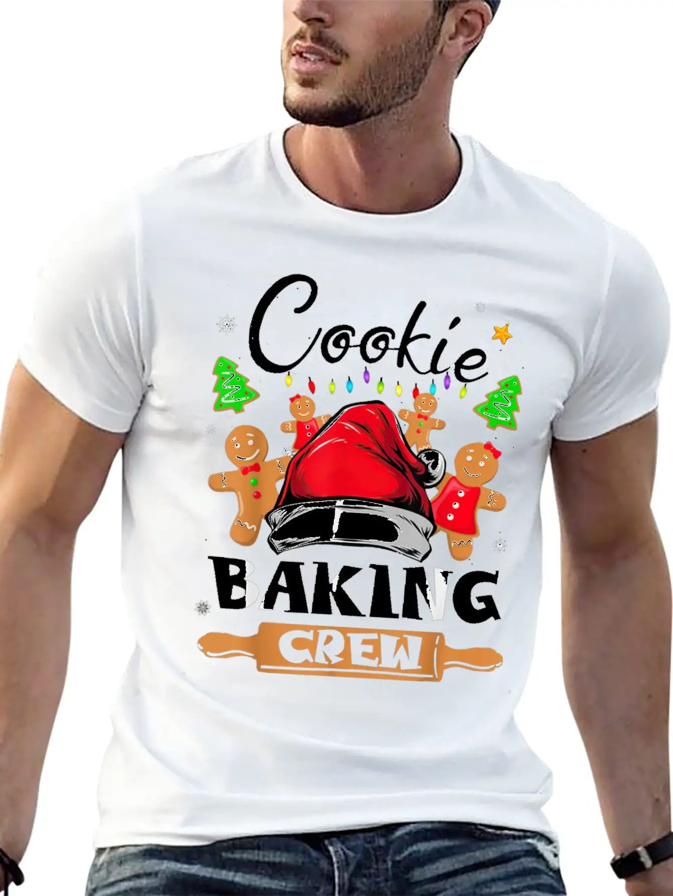 Cookie Baking Crew Essential Cotton Tee For Daily Outfits – Unisex Style
