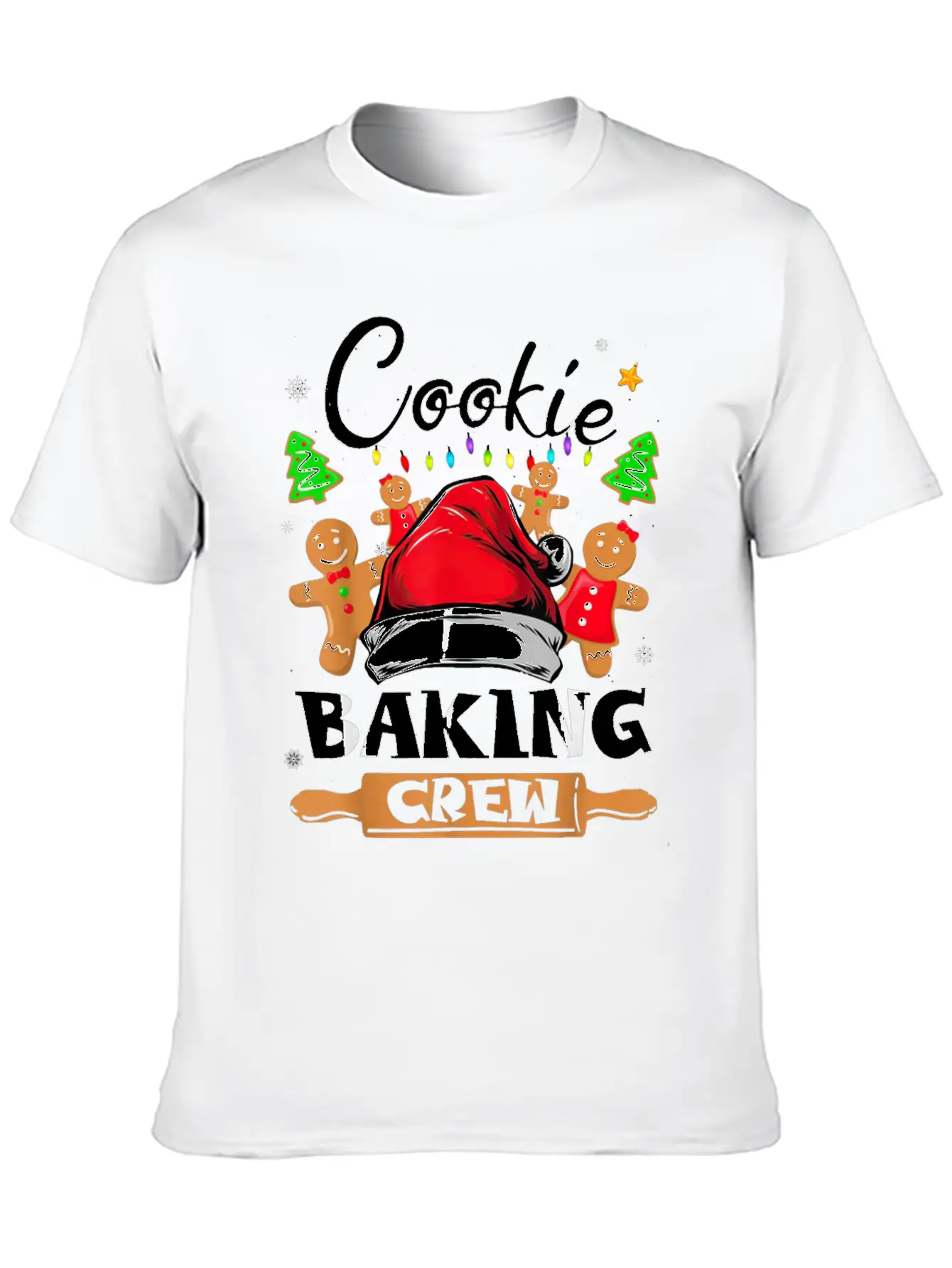 Cookie Baking Crew Essential Cotton Tee For Daily Outfits – Unisex Style