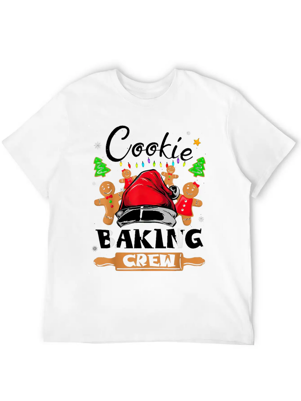 Cookie Baking Crew Essential Cotton Tee For Daily Outfits – Unisex Style