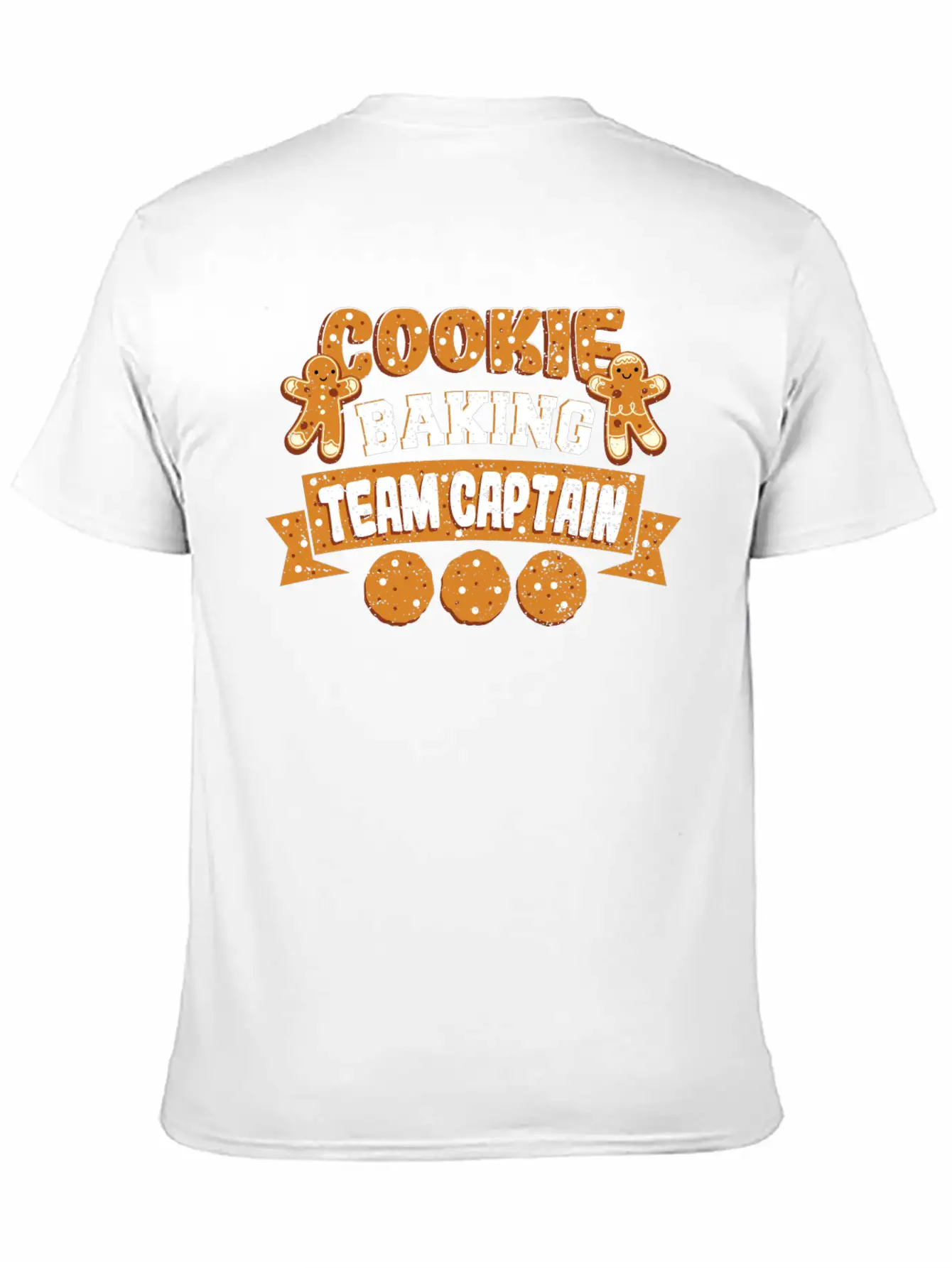 Cookie Baking Team Captain - Baking Unisex Casual T-Shirt – Clean Design For Daily Comfort