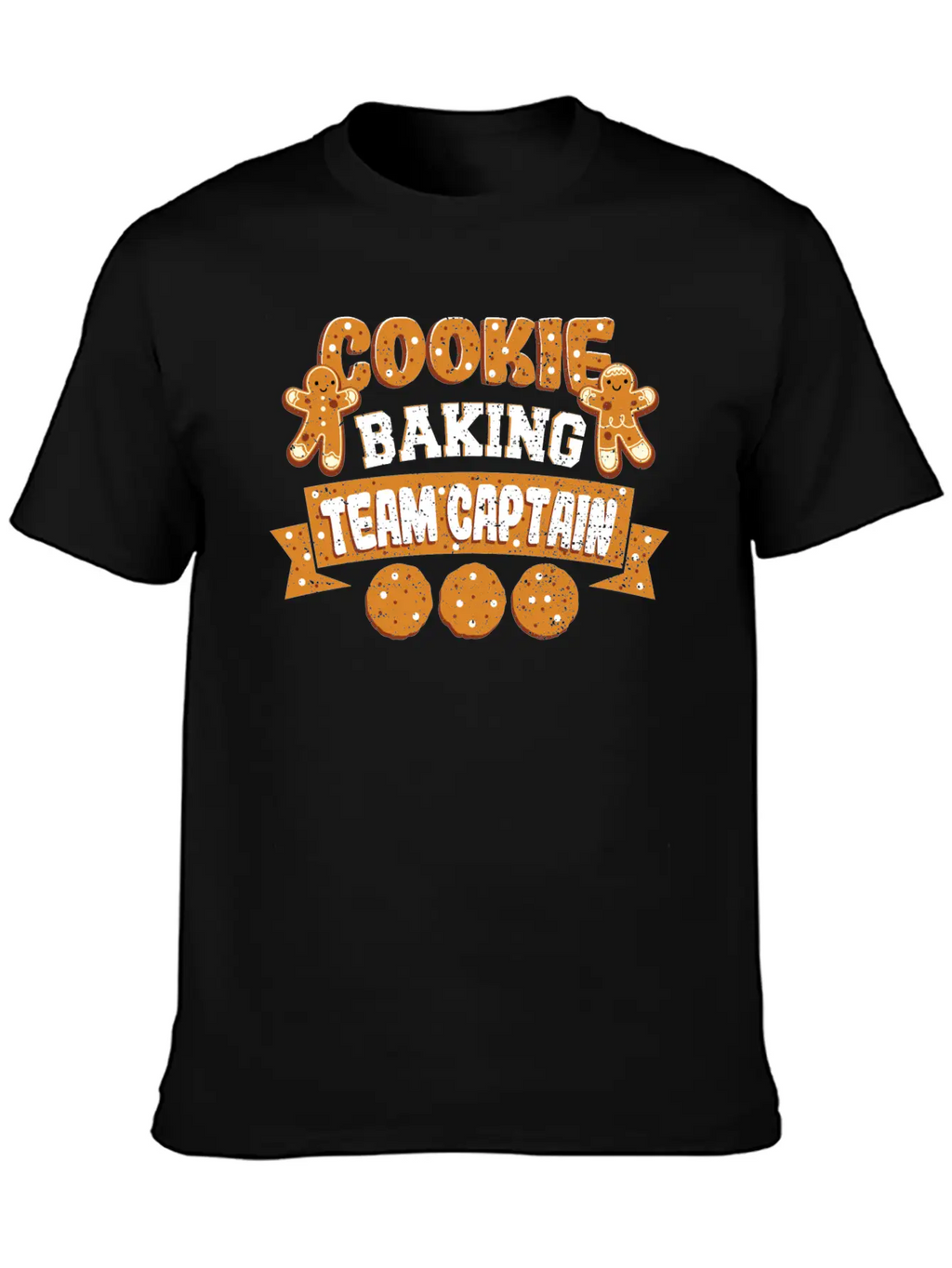 Cookie Baking Team Captain - Baking Unisex Casual T-Shirt – Clean Design For Daily Comfort