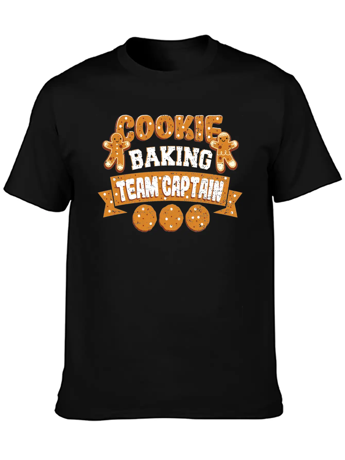 Cookie Baking Team Captain - Baking Unisex Casual T-Shirt – Clean Design For Daily Comfort