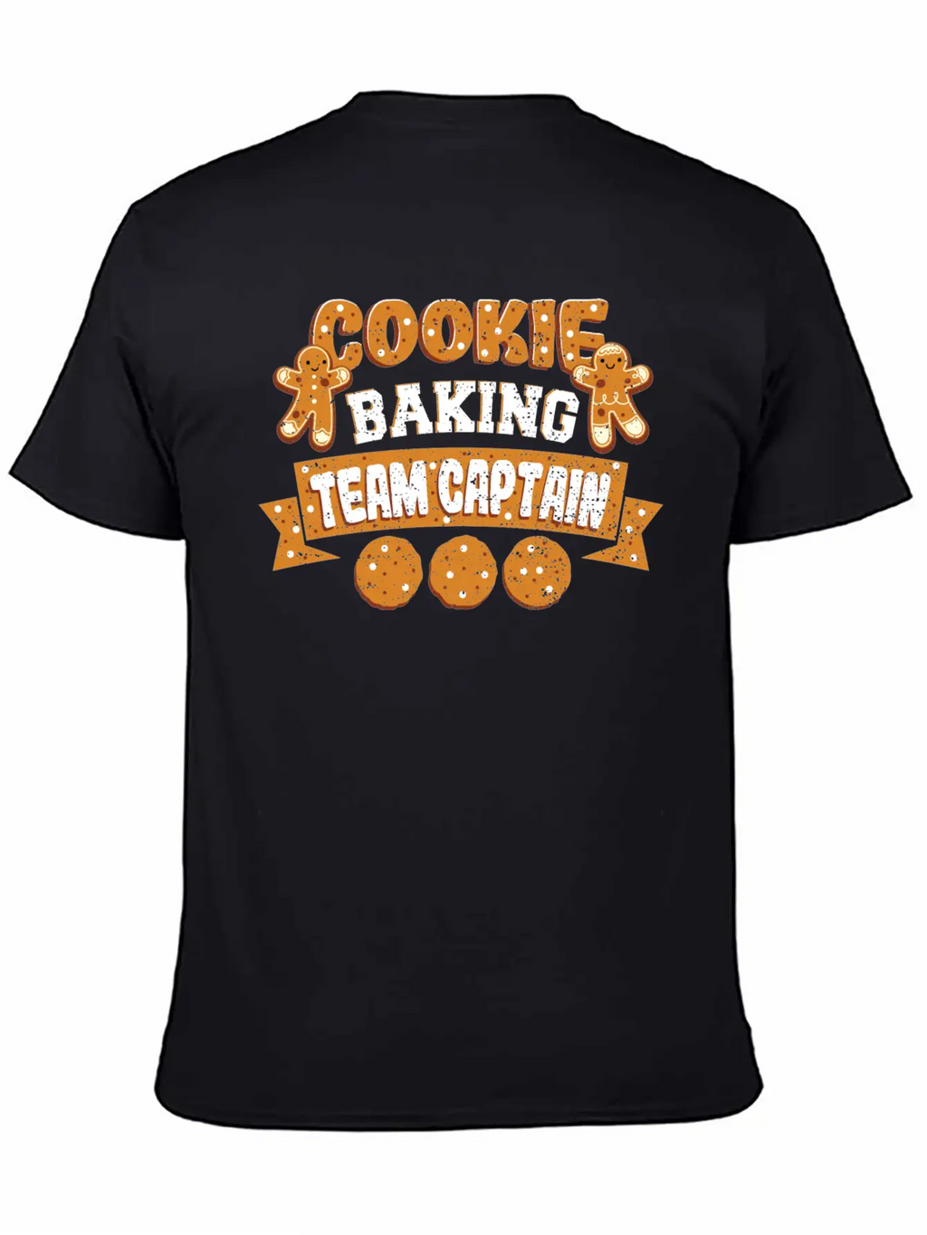 Cookie Baking Team Captain - Baking Unisex Casual T-Shirt – Clean Design For Daily Comfort