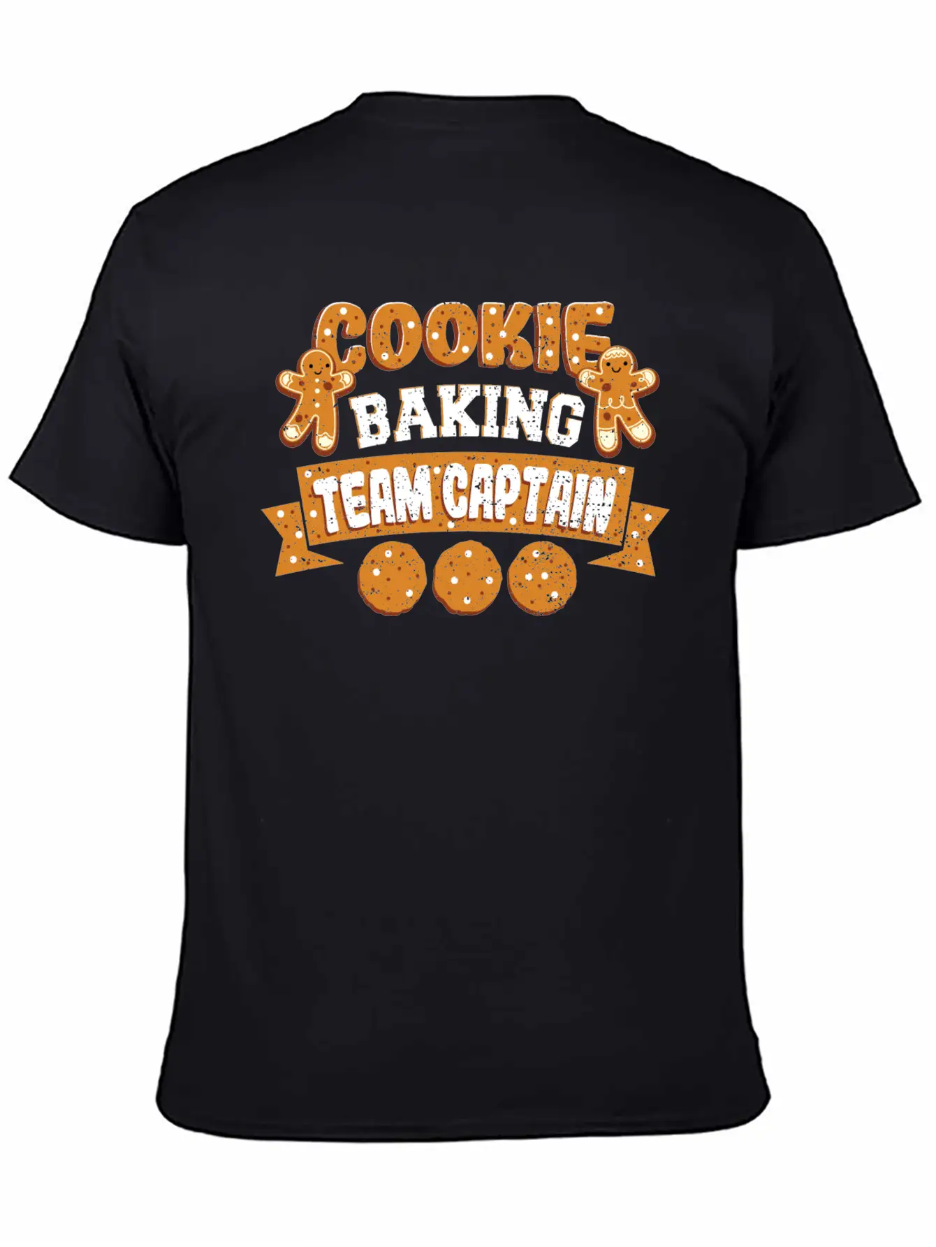 Cookie Baking Team Captain - Baking Unisex Casual T-Shirt – Clean Design For Daily Comfort