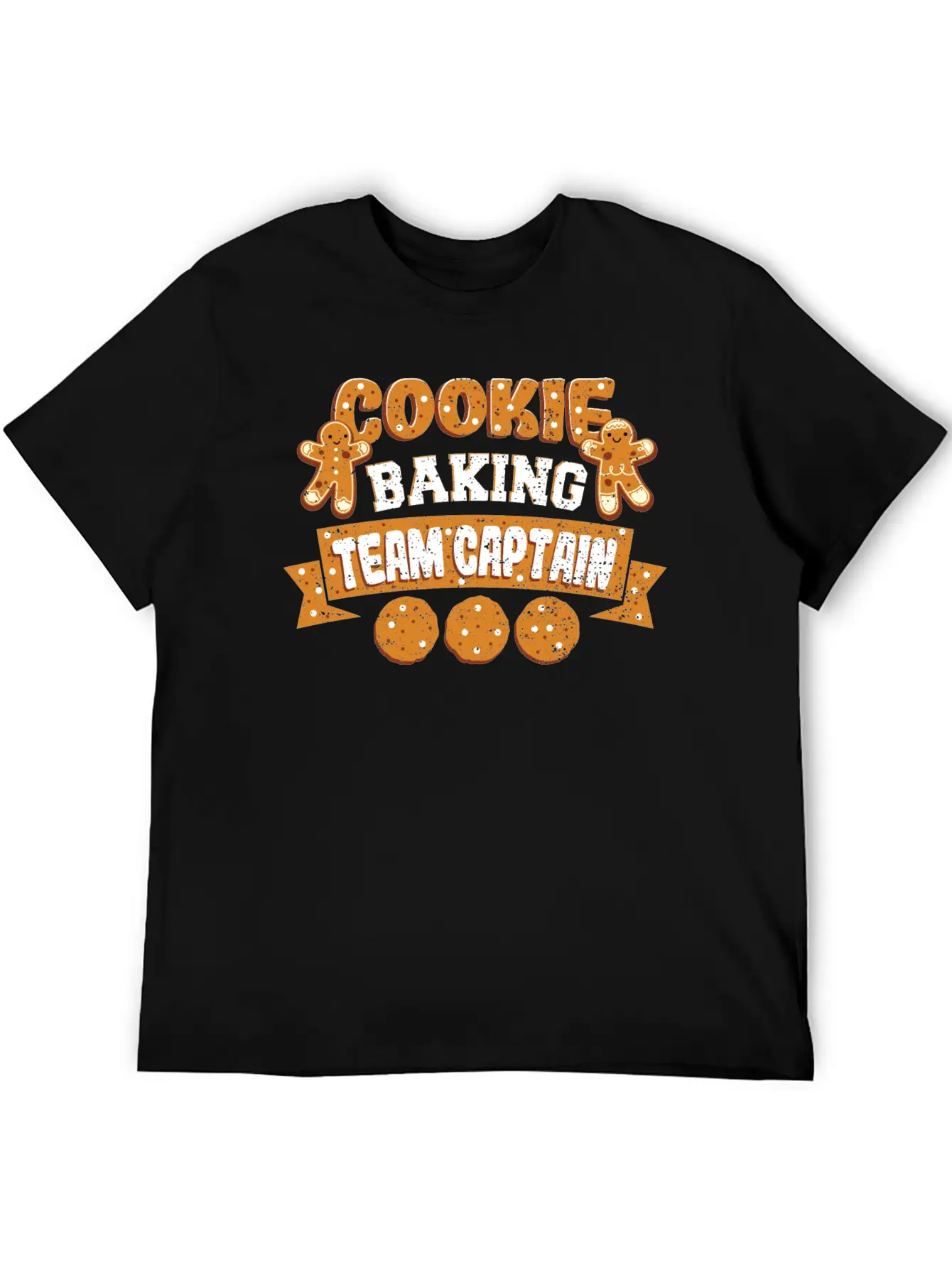 Cookie Baking Team Captain - Baking Unisex Casual T-Shirt – Clean Design For Daily Comfort