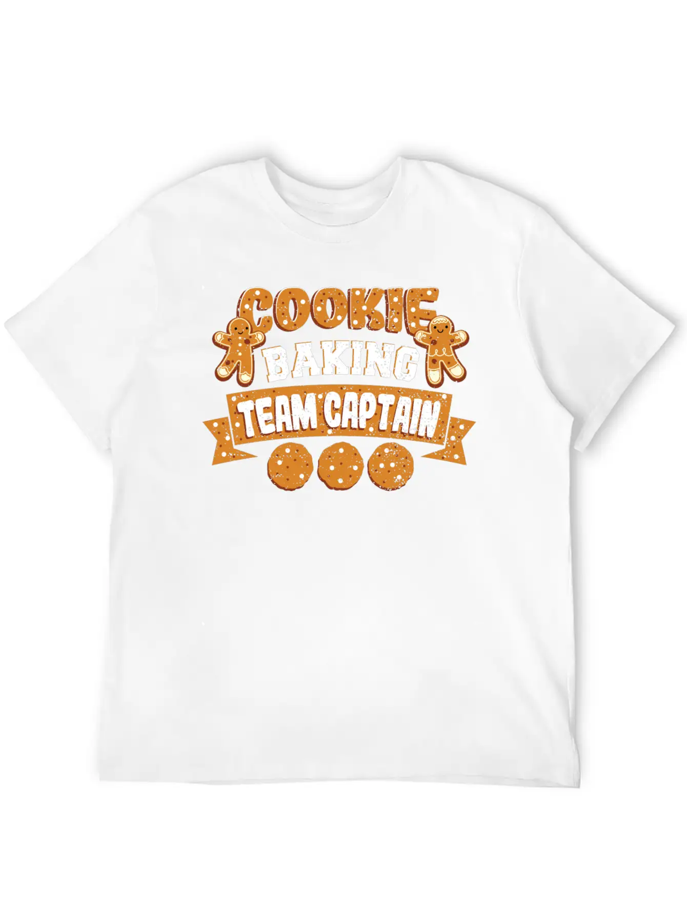 Cookie Baking Team Captain - Baking Unisex Casual T-Shirt – Clean Design For Daily Comfort