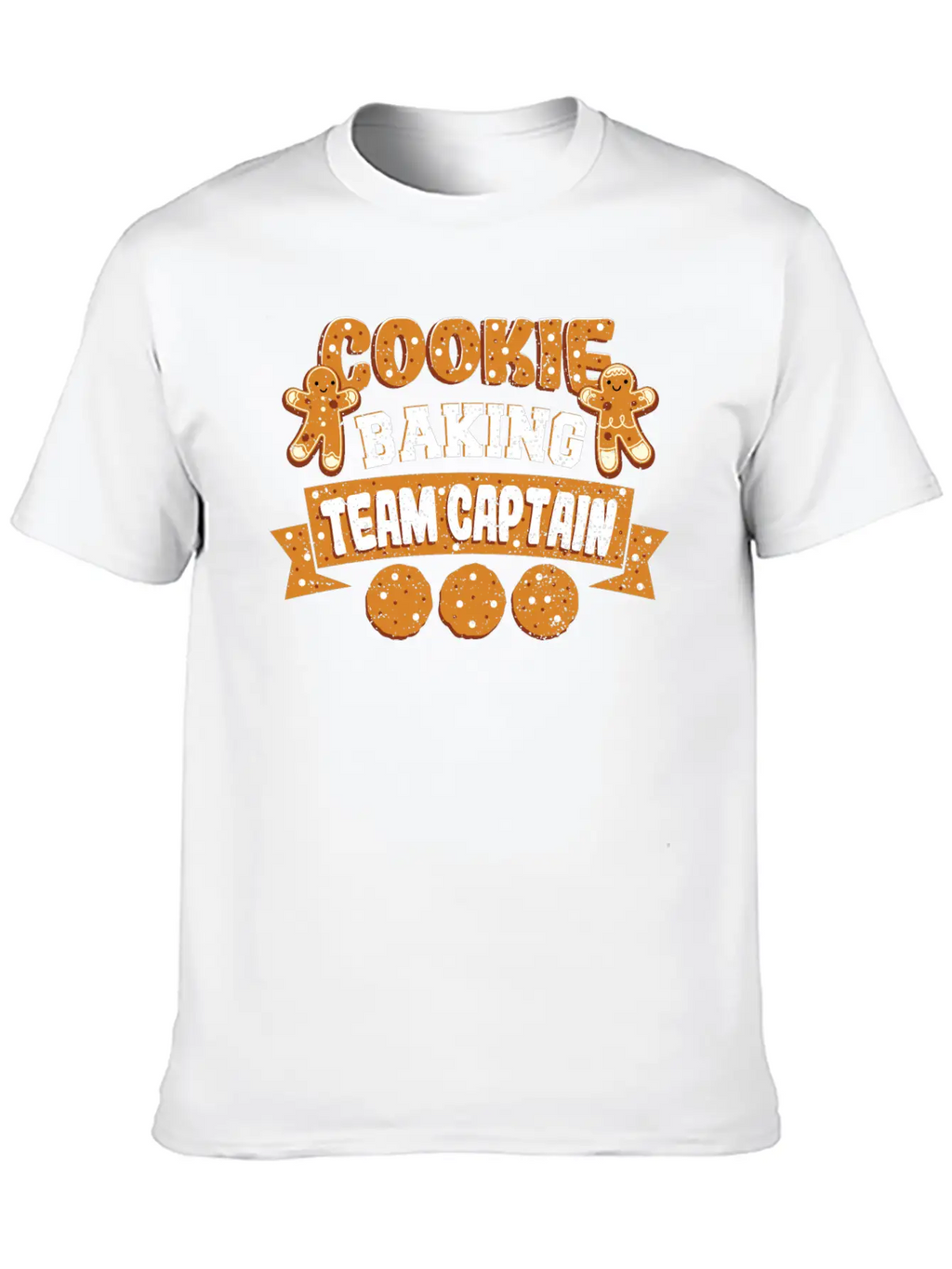 Cookie Baking Team Captain - Baking Unisex Casual T-Shirt – Clean Design For Daily Comfort