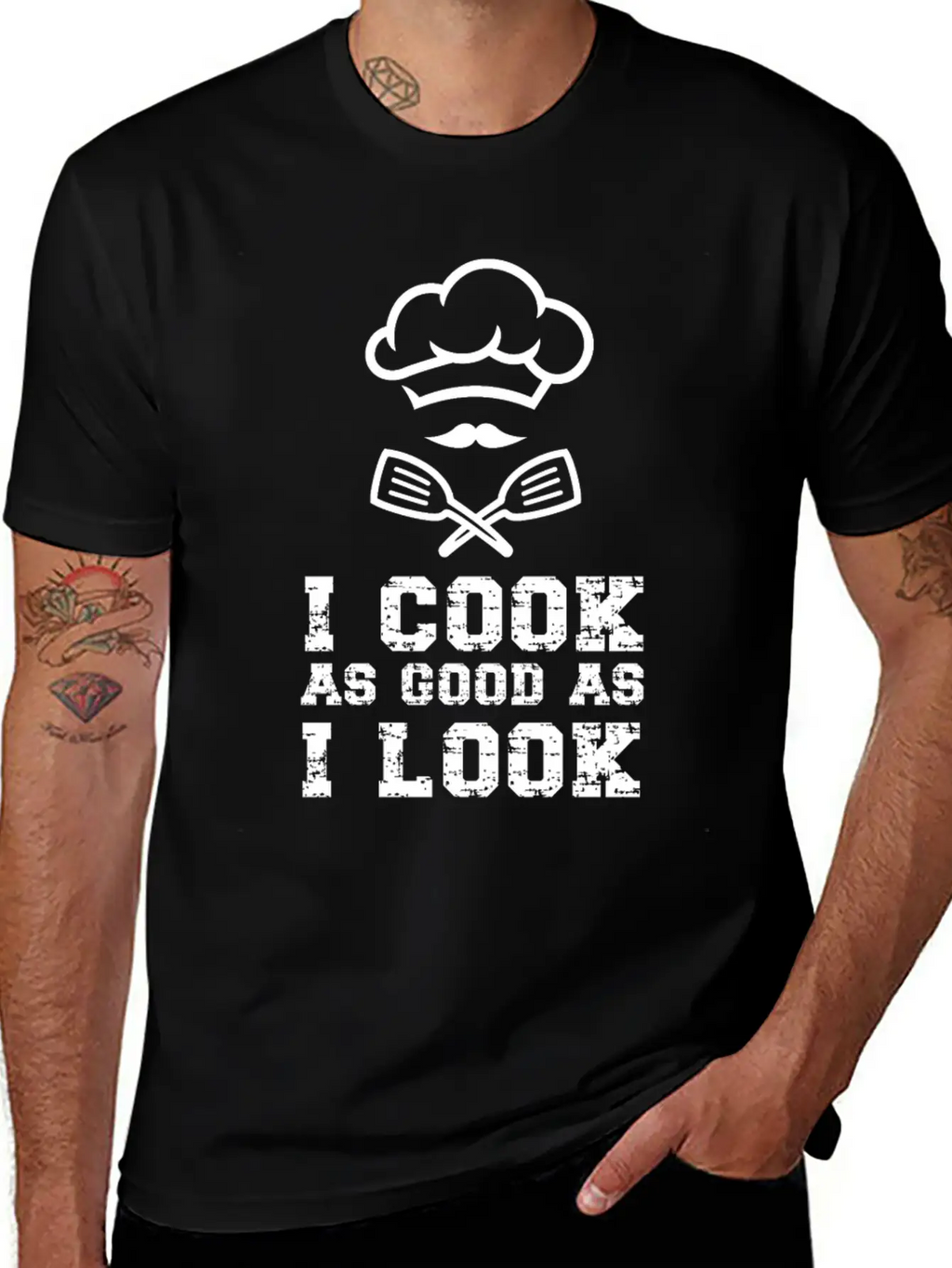Cooking Cook Kitchen Chef I Cook Stylish Everyday T-Shirt – Unisex Basic Cotton Tee