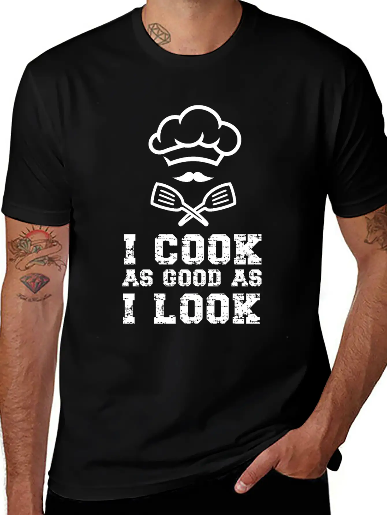 Cooking Cook Kitchen Chef I Cook Stylish Everyday T-Shirt – Unisex Basic Cotton Tee