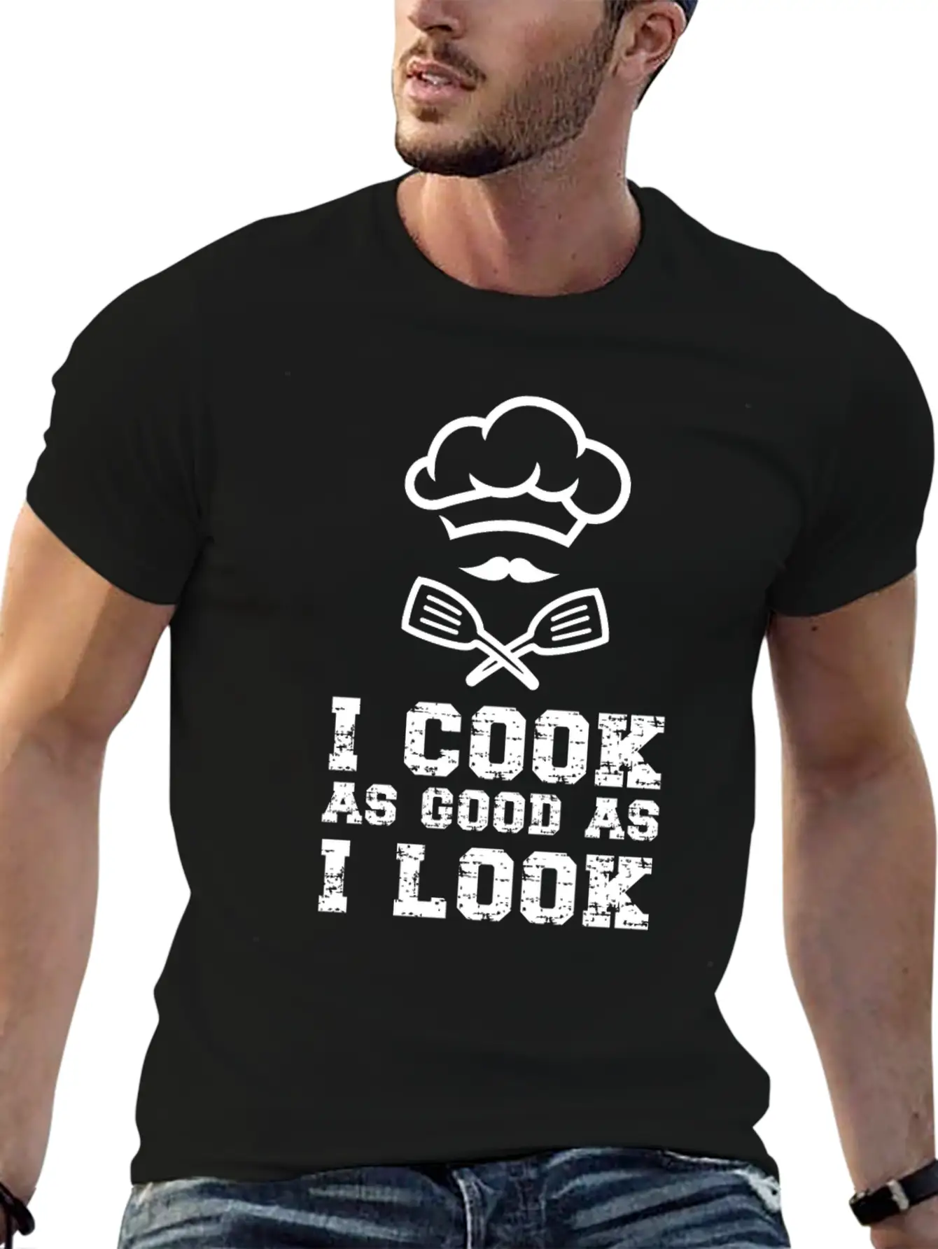 Cooking Cook Kitchen Chef I Cook Stylish Everyday T-Shirt – Unisex Basic Cotton Tee