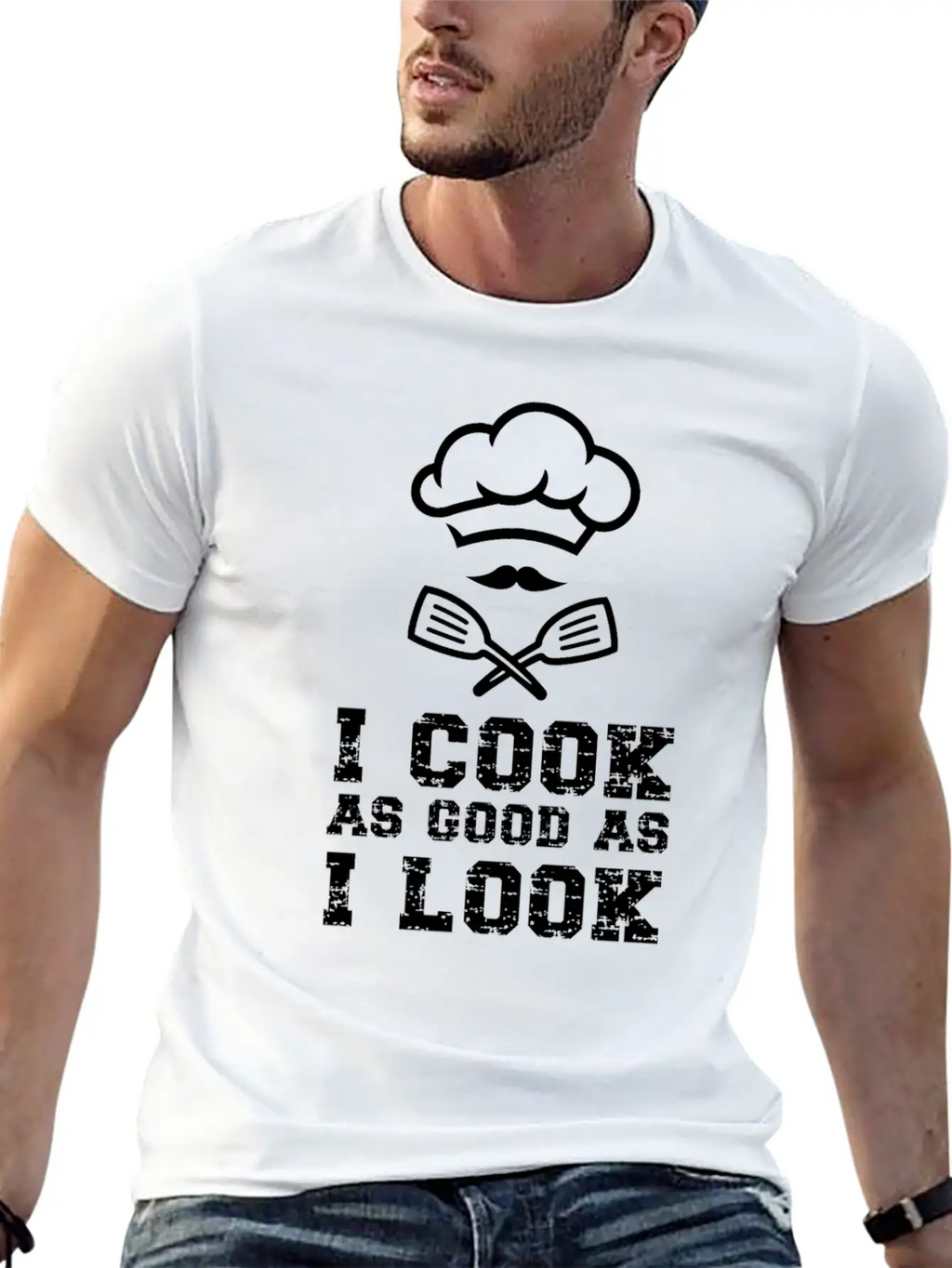 Cooking Cook Kitchen Chef I Cook Stylish Everyday T-Shirt – Unisex Basic Cotton Tee