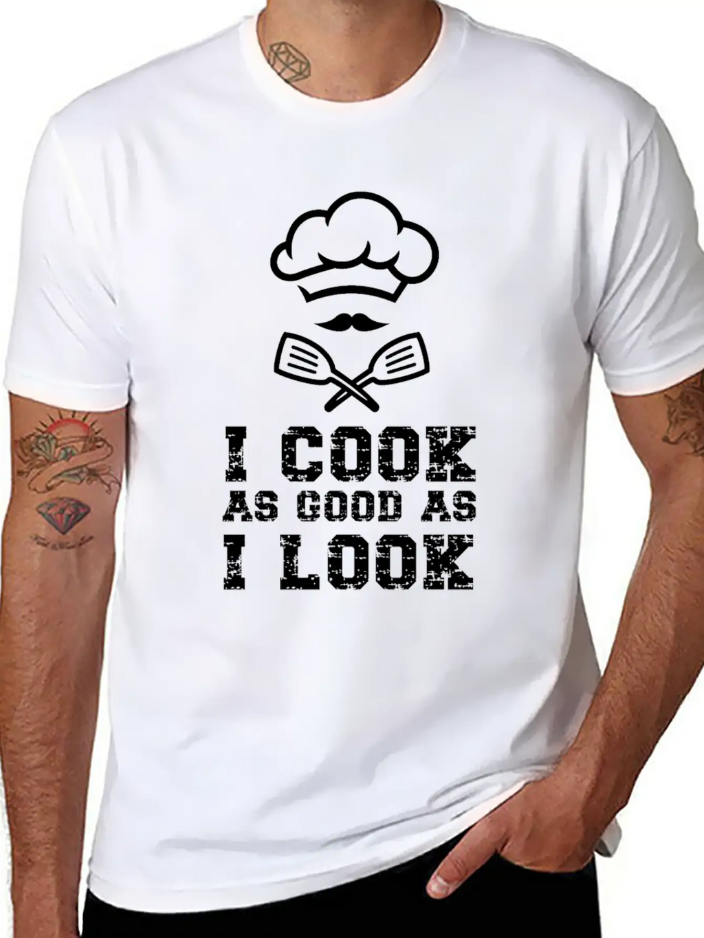 Cooking Cook Kitchen Chef I Cook Stylish Everyday T-Shirt – Unisex Basic Cotton Tee