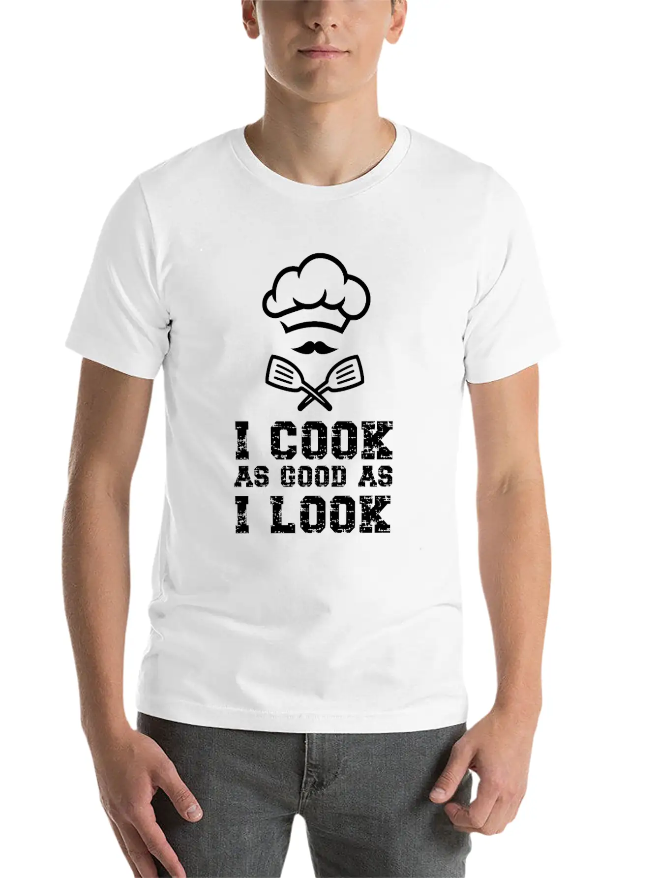Cooking Cook Kitchen Chef I Cook Stylish Everyday T-Shirt – Unisex Basic Cotton Tee