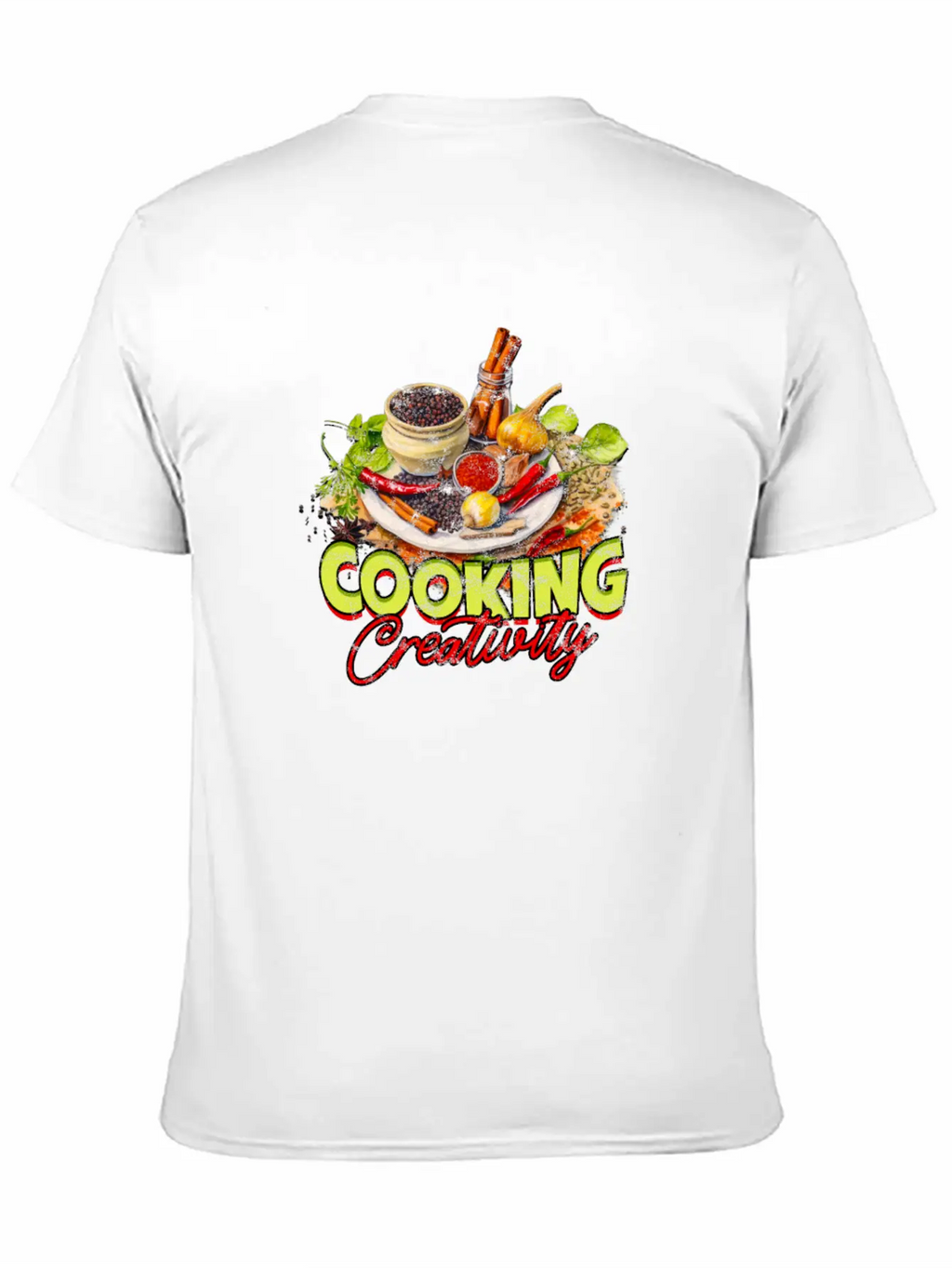 Cooking Creativity - Cooking Breathable Soft Cotton T-Shirt – Timeless Casual Look