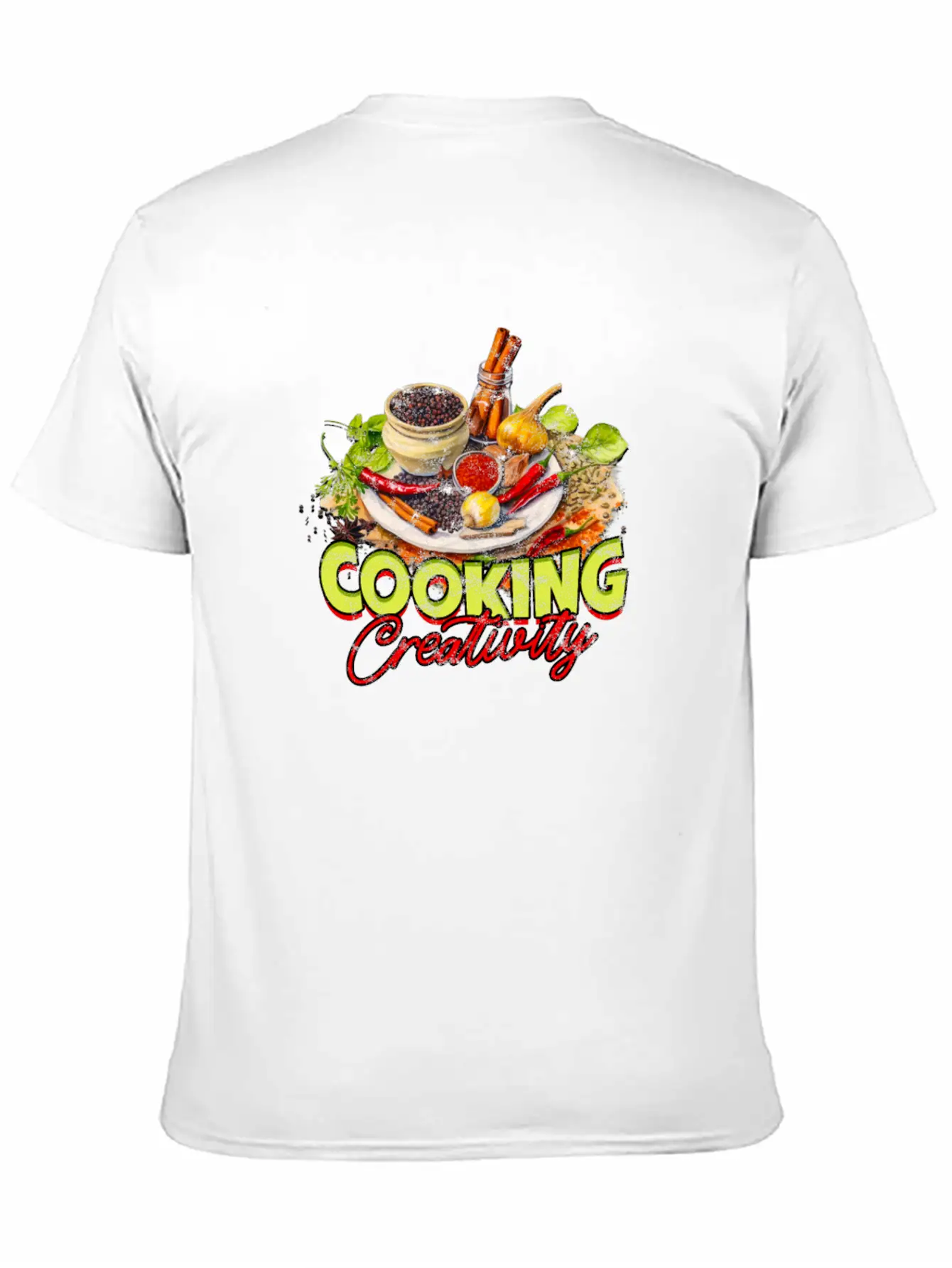 Cooking Creativity - Cooking Breathable Soft Cotton T-Shirt – Timeless Casual Look