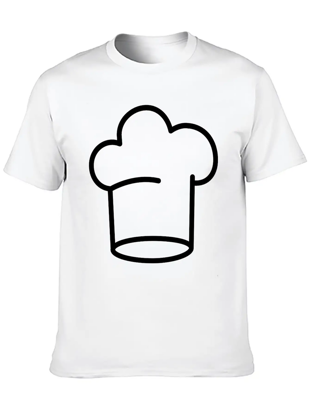 Cooking Hat Unisex Casual T-Shirt – Clean Design For Daily Comfort