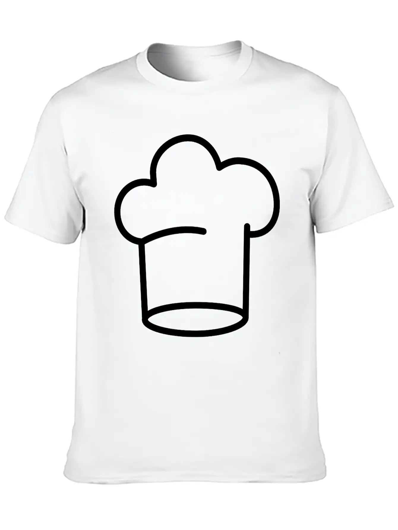 Cooking Hat Unisex Casual T-Shirt – Clean Design For Daily Comfort