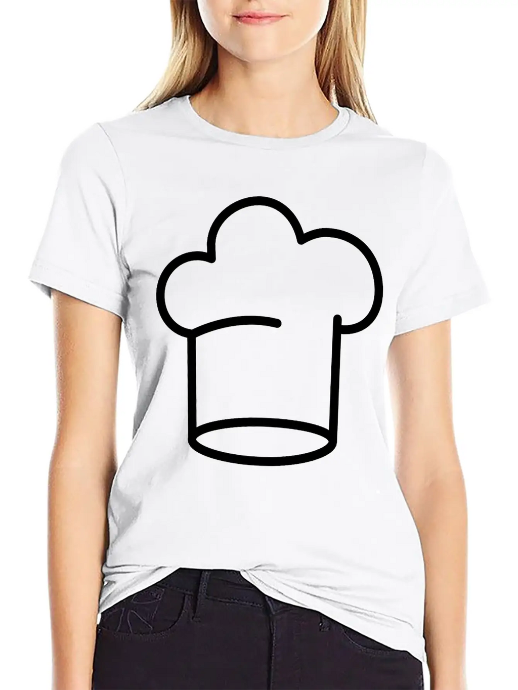 Cooking Hat Unisex Casual T-Shirt – Clean Design For Daily Comfort
