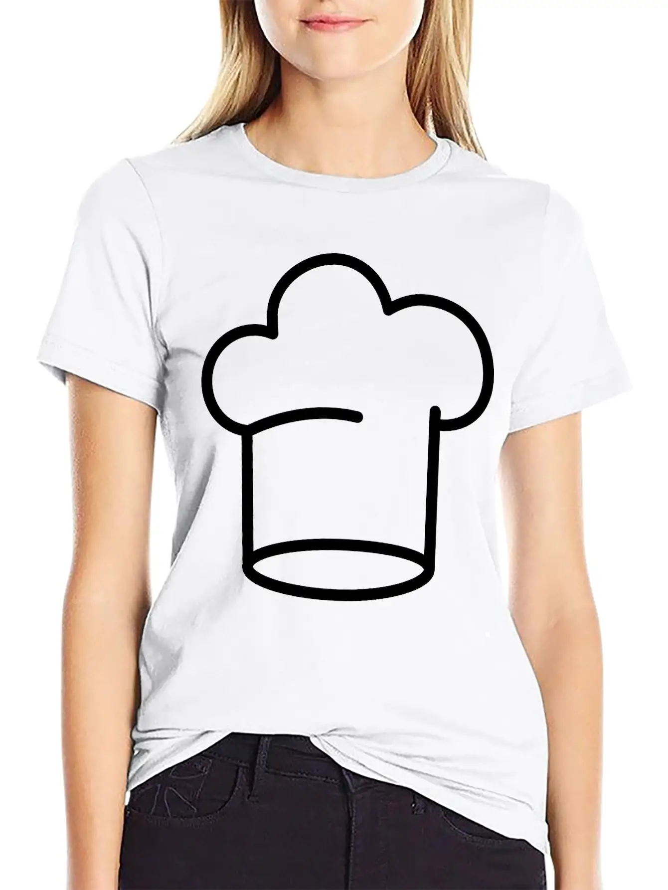 Cooking Hat Unisex Casual T-Shirt – Clean Design For Daily Comfort