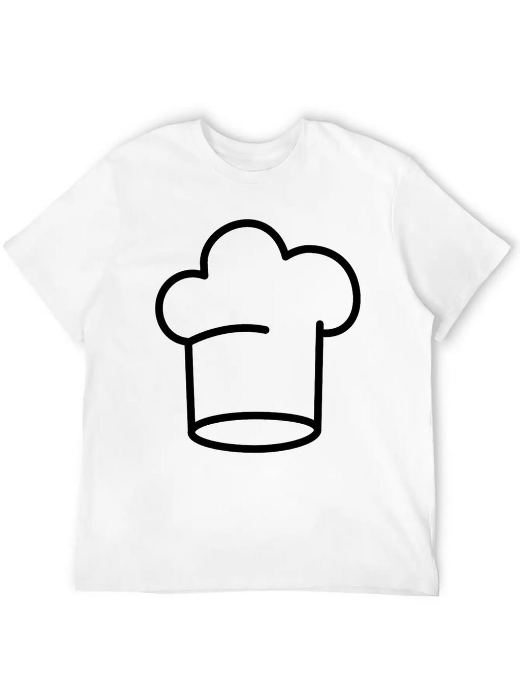 Cooking Hat Unisex Casual T-Shirt – Clean Design For Daily Comfort