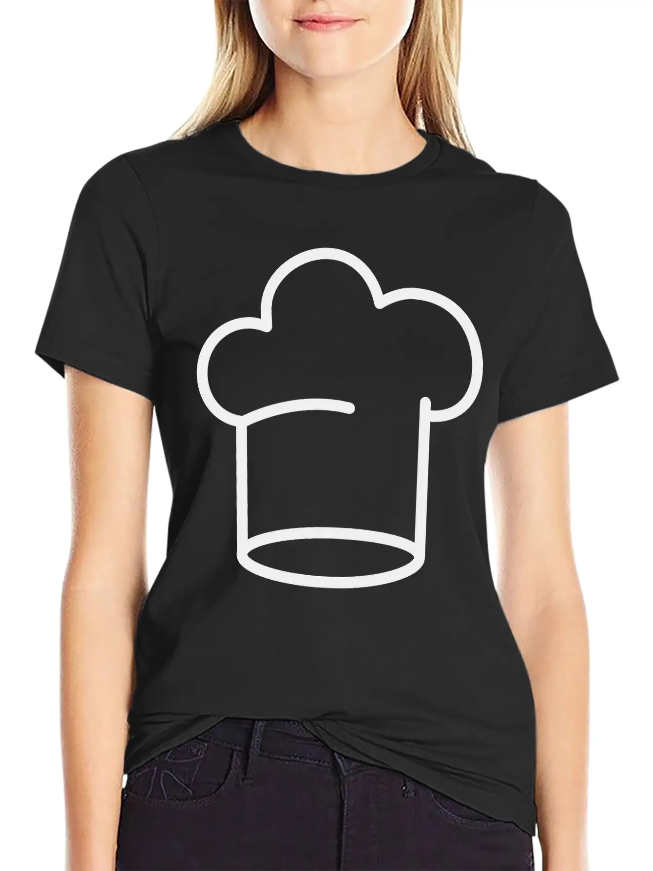 Cooking Hat Unisex Casual T-Shirt – Clean Design For Daily Comfort