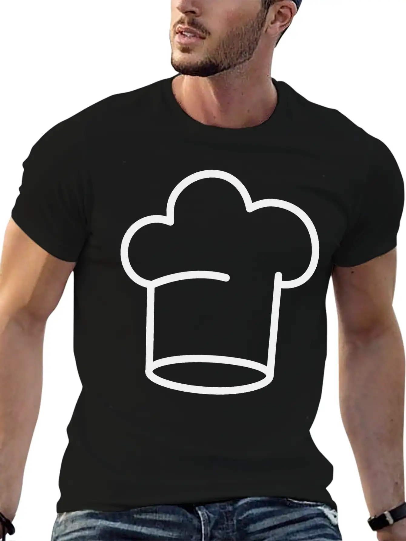 Cooking Hat Unisex Casual T-Shirt – Clean Design For Daily Comfort