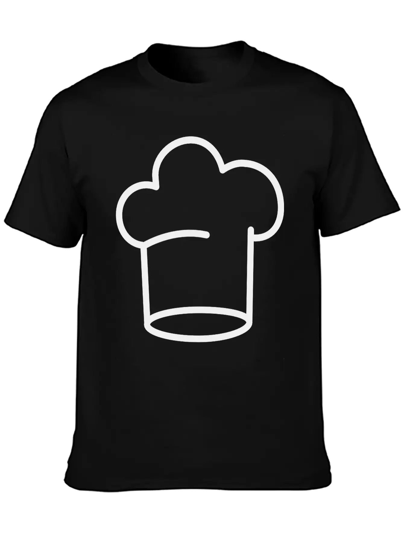 Cooking Hat Unisex Casual T-Shirt – Clean Design For Daily Comfort