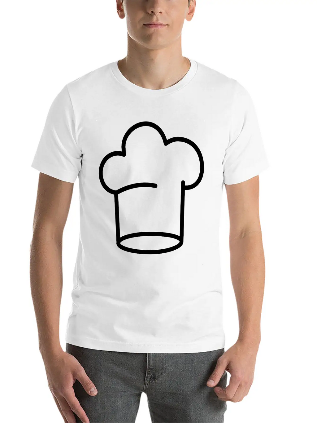 Cooking Hat Unisex Casual T-Shirt – Clean Design For Daily Comfort