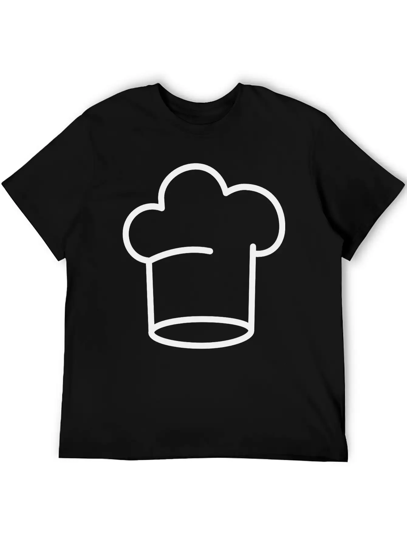 Cooking Hat Unisex Casual T-Shirt – Clean Design For Daily Comfort