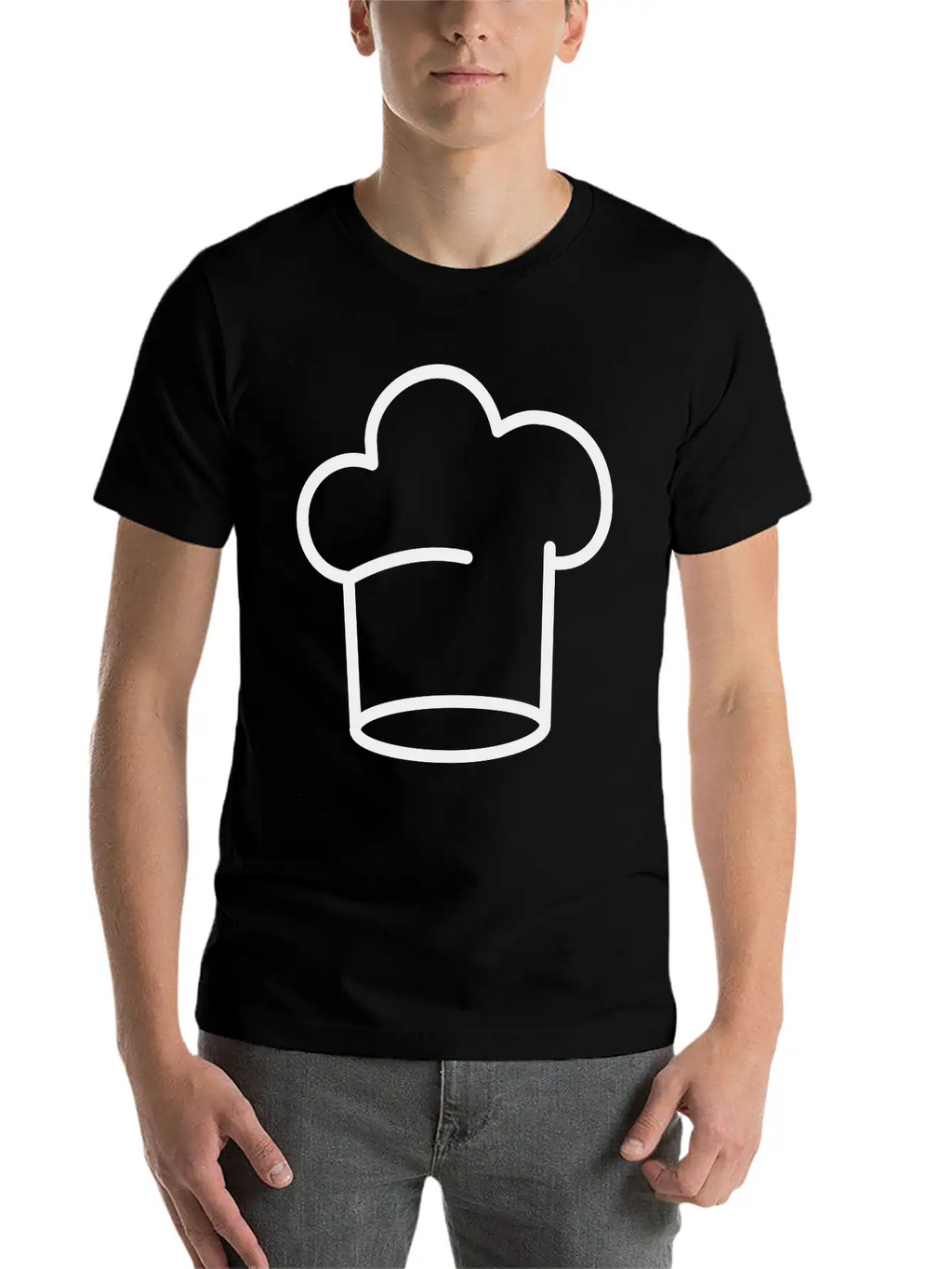 Cooking Hat Unisex Casual T-Shirt – Clean Design For Daily Comfort