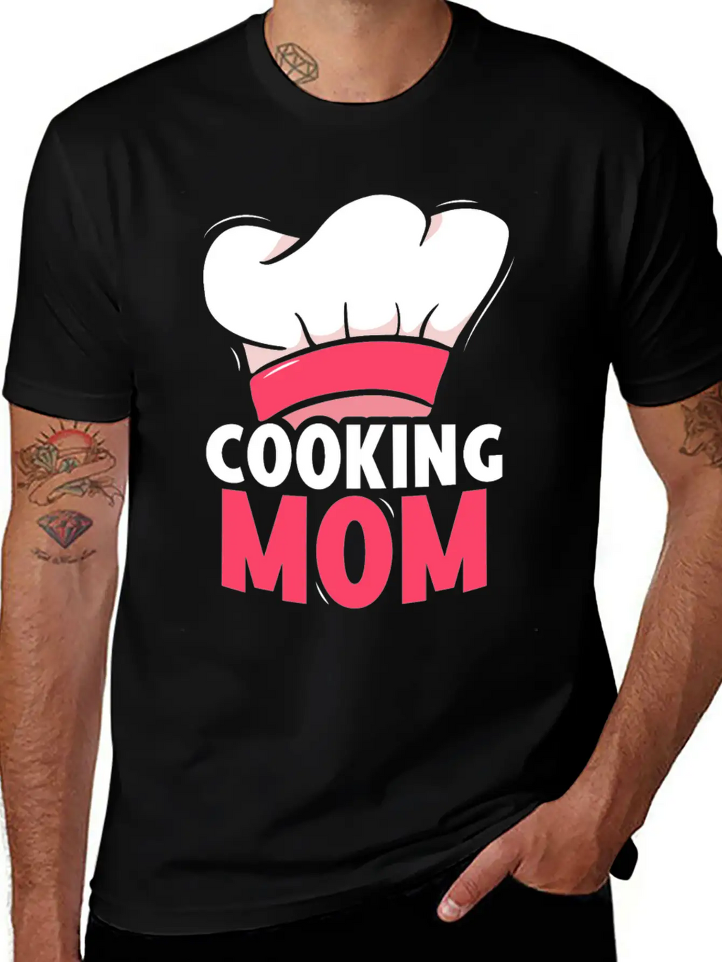 Cooking Mom Mommy Mother Cook Unisex Short Sleeve Soft Cotton T-Shirt – Casual Everyday Wear