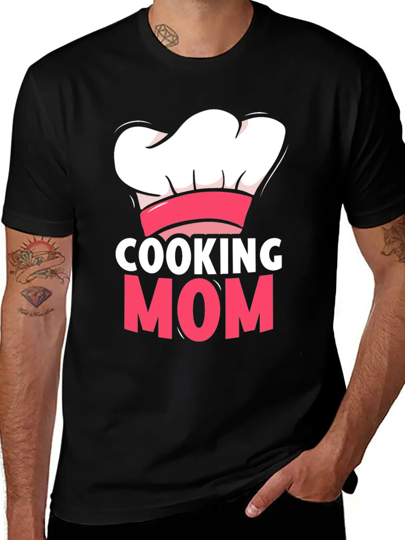 Cooking Mom Mommy Mother Cook Unisex Short Sleeve Soft Cotton T-Shirt – Casual Everyday Wear