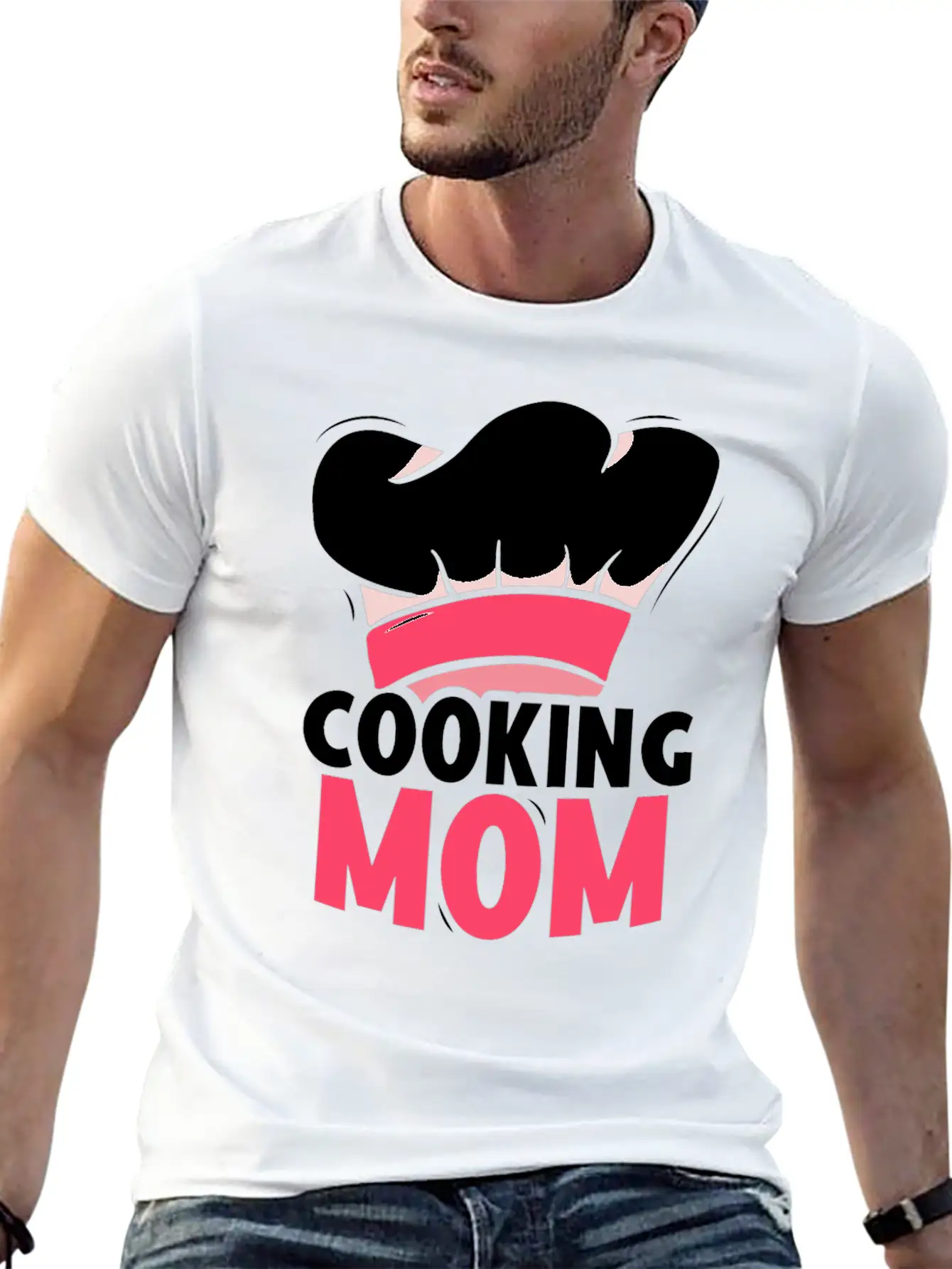 Cooking Mom Mommy Mother Cook Unisex Short Sleeve Soft Cotton T-Shirt – Casual Everyday Wear