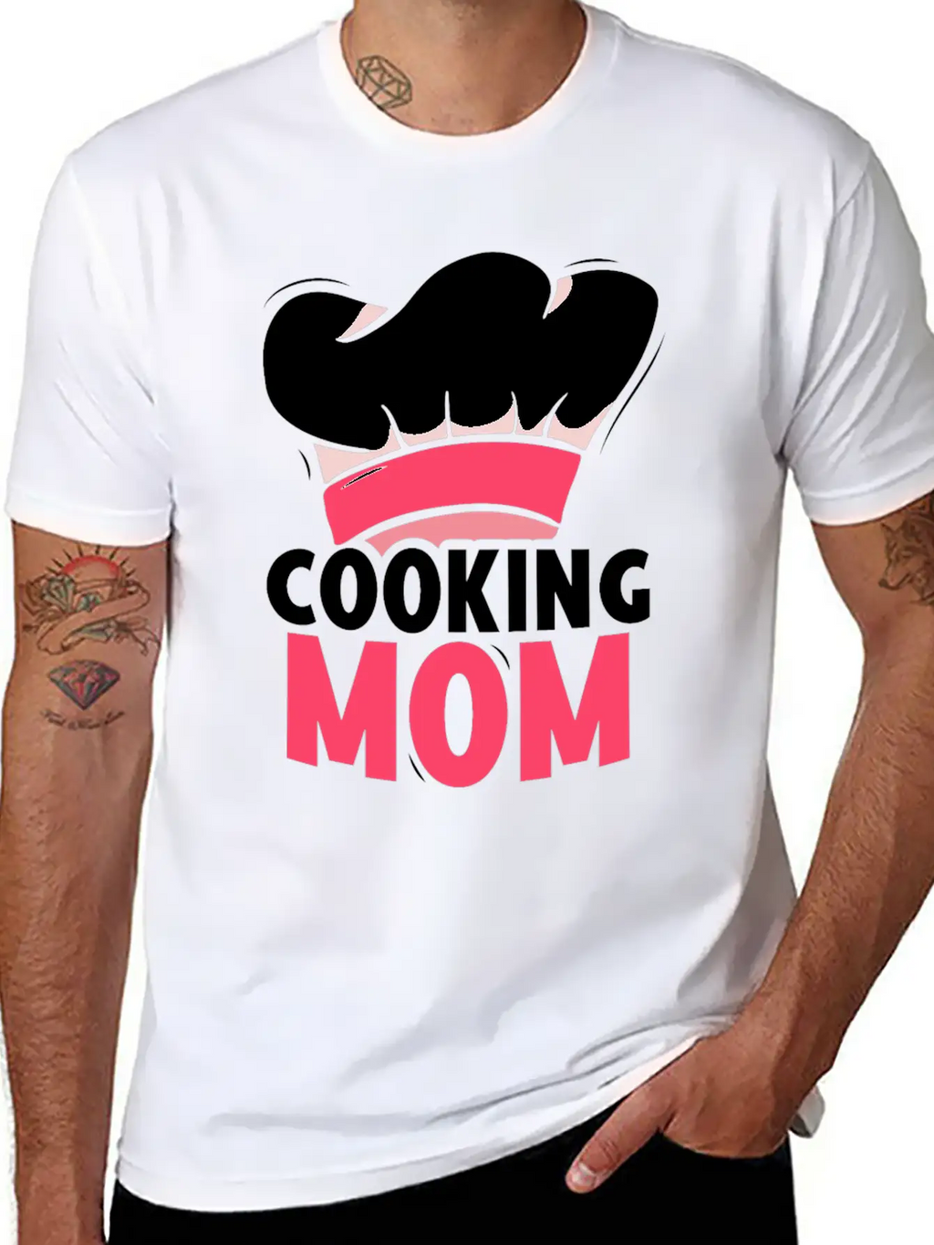 Cooking Mom Mommy Mother Cook Unisex Short Sleeve Soft Cotton T-Shirt – Casual Everyday Wear