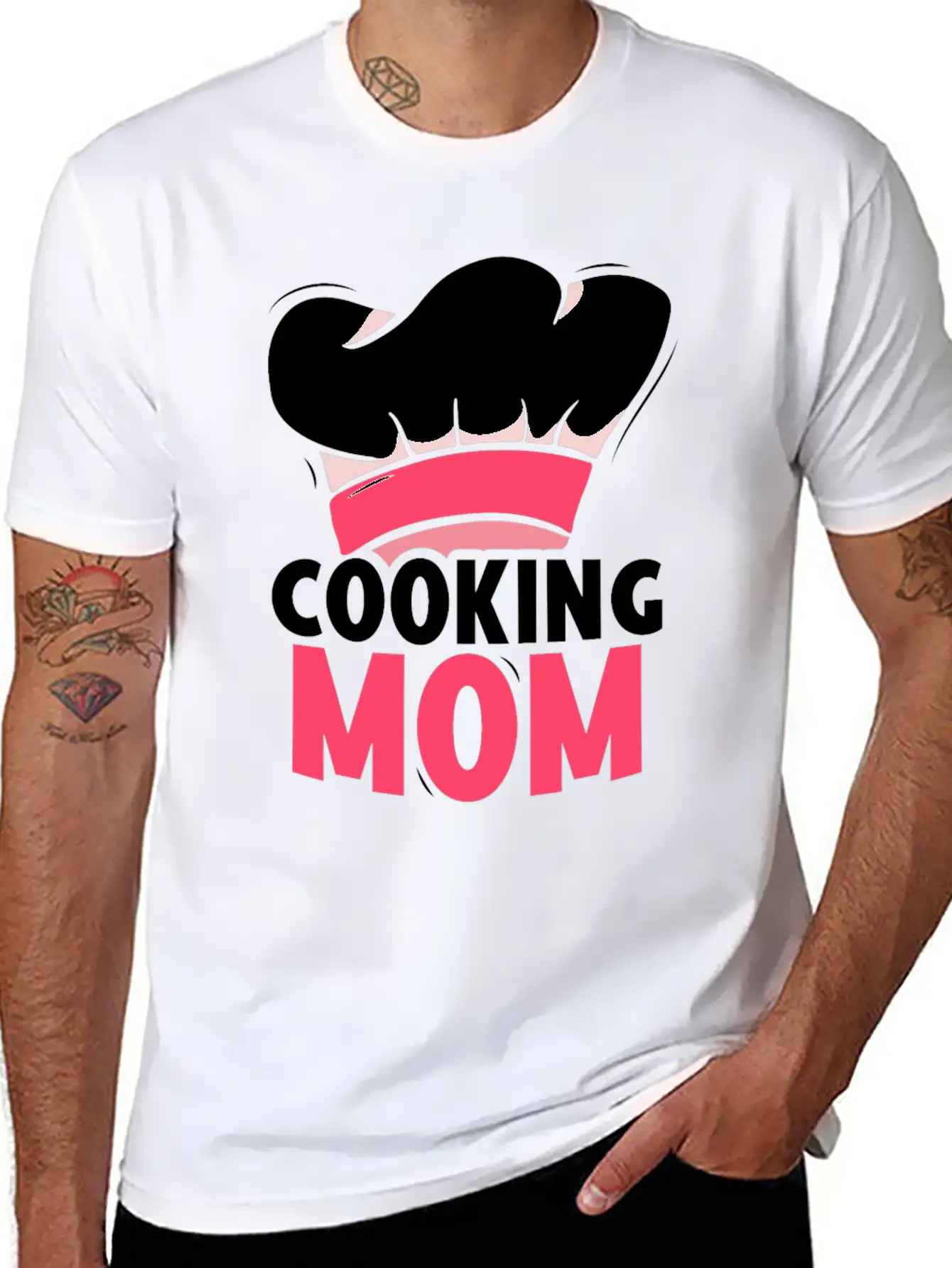 Cooking Mom Mommy Mother Cook Unisex Short Sleeve Soft Cotton T-Shirt – Casual Everyday Wear