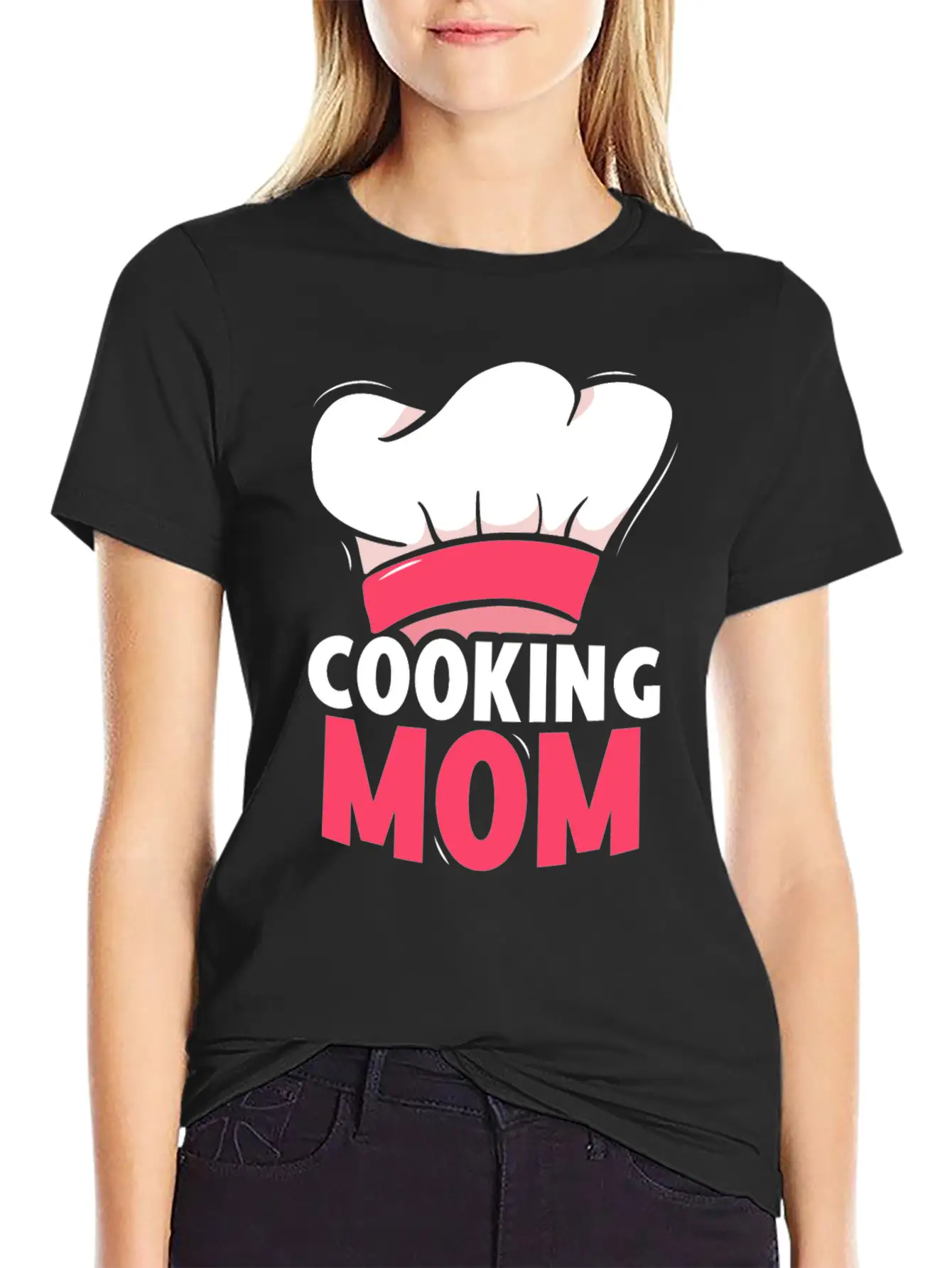 Cooking Mom Mommy Mother Cook Unisex Short Sleeve Soft Cotton T-Shirt – Casual Everyday Wear