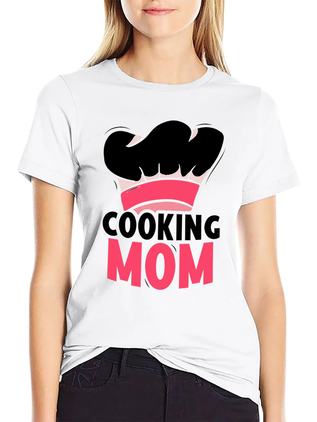 Cooking Mom Mommy Mother Cook Unisex Short Sleeve Soft Cotton T-Shirt – Casual Everyday Wear
