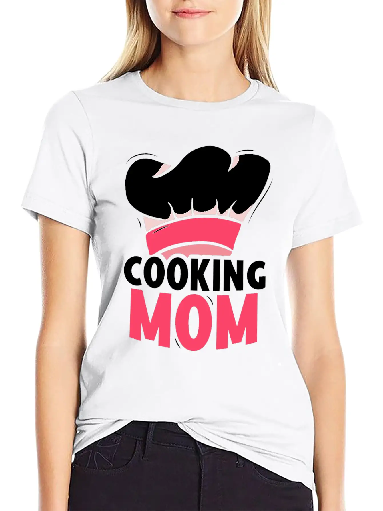 Cooking Mom Mommy Mother Cook Unisex Short Sleeve Soft Cotton T-Shirt – Casual Everyday Wear