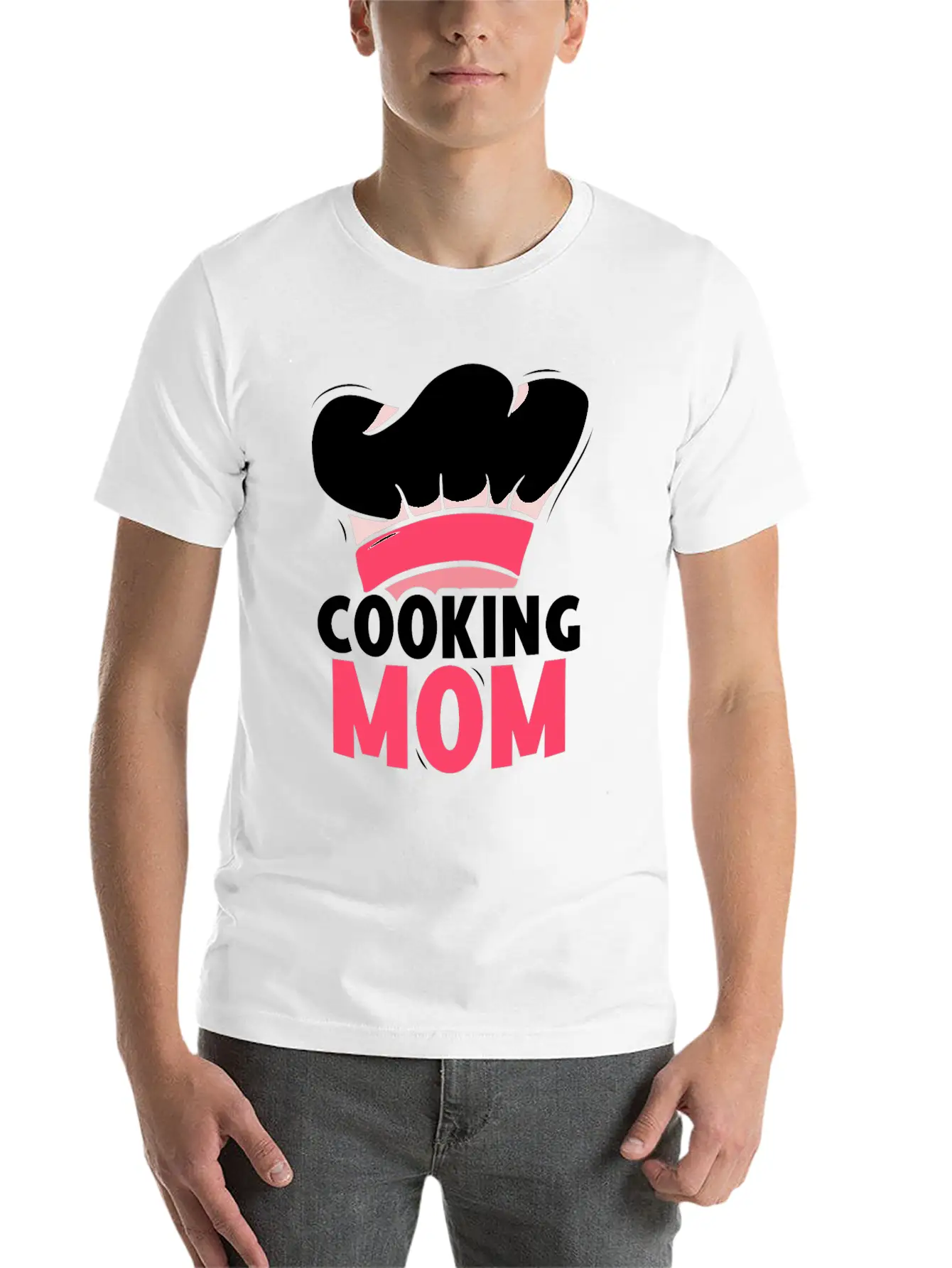 Cooking Mom Mommy Mother Cook Unisex Short Sleeve Soft Cotton T-Shirt – Casual Everyday Wear