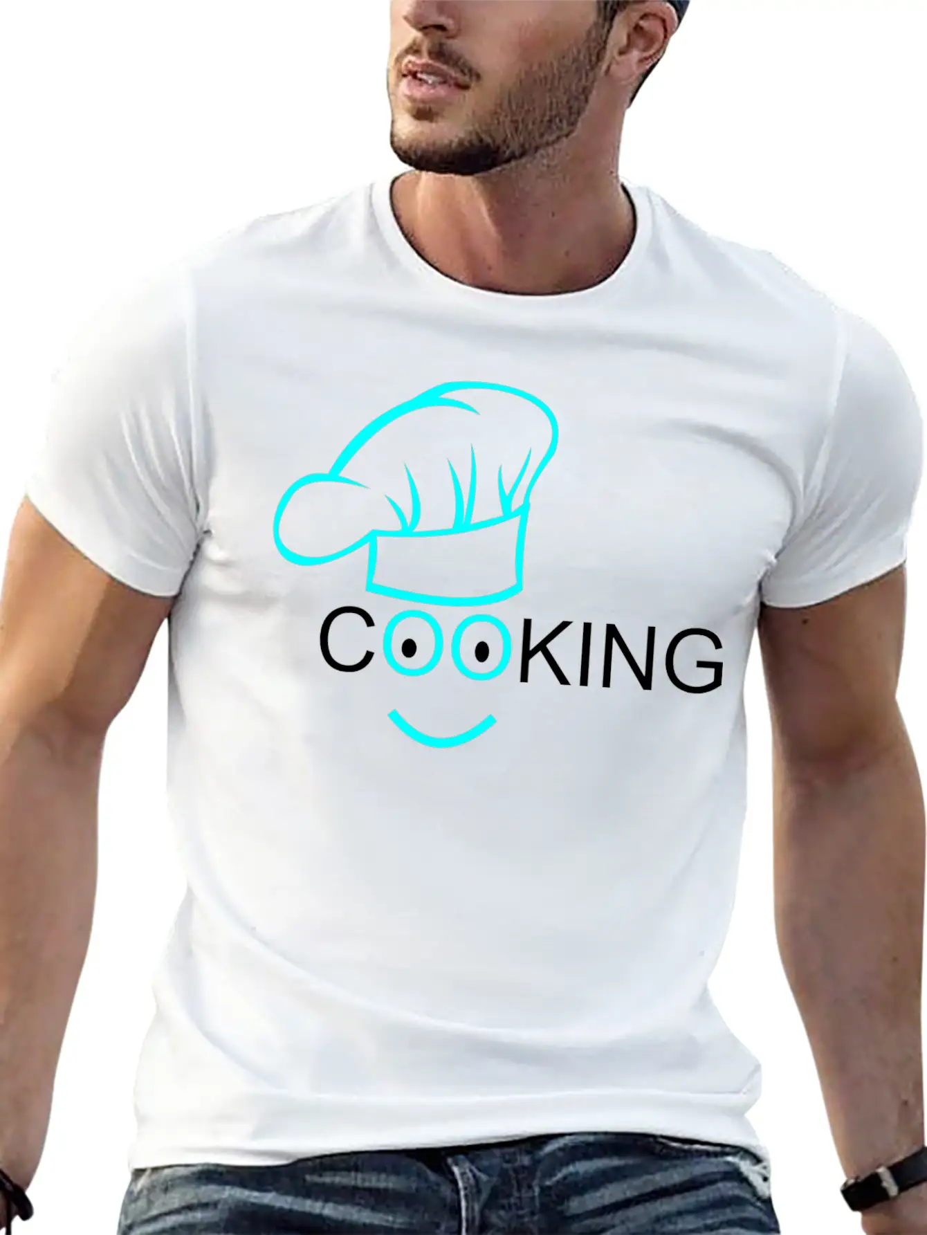 Cooking Unisex Casual T-Shirt – Clean Design For Daily Comfort