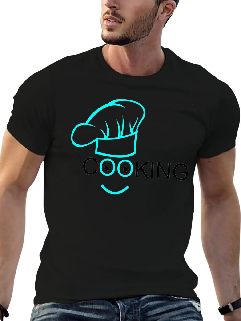 Cooking Unisex Casual T-Shirt – Clean Design For Daily Comfort